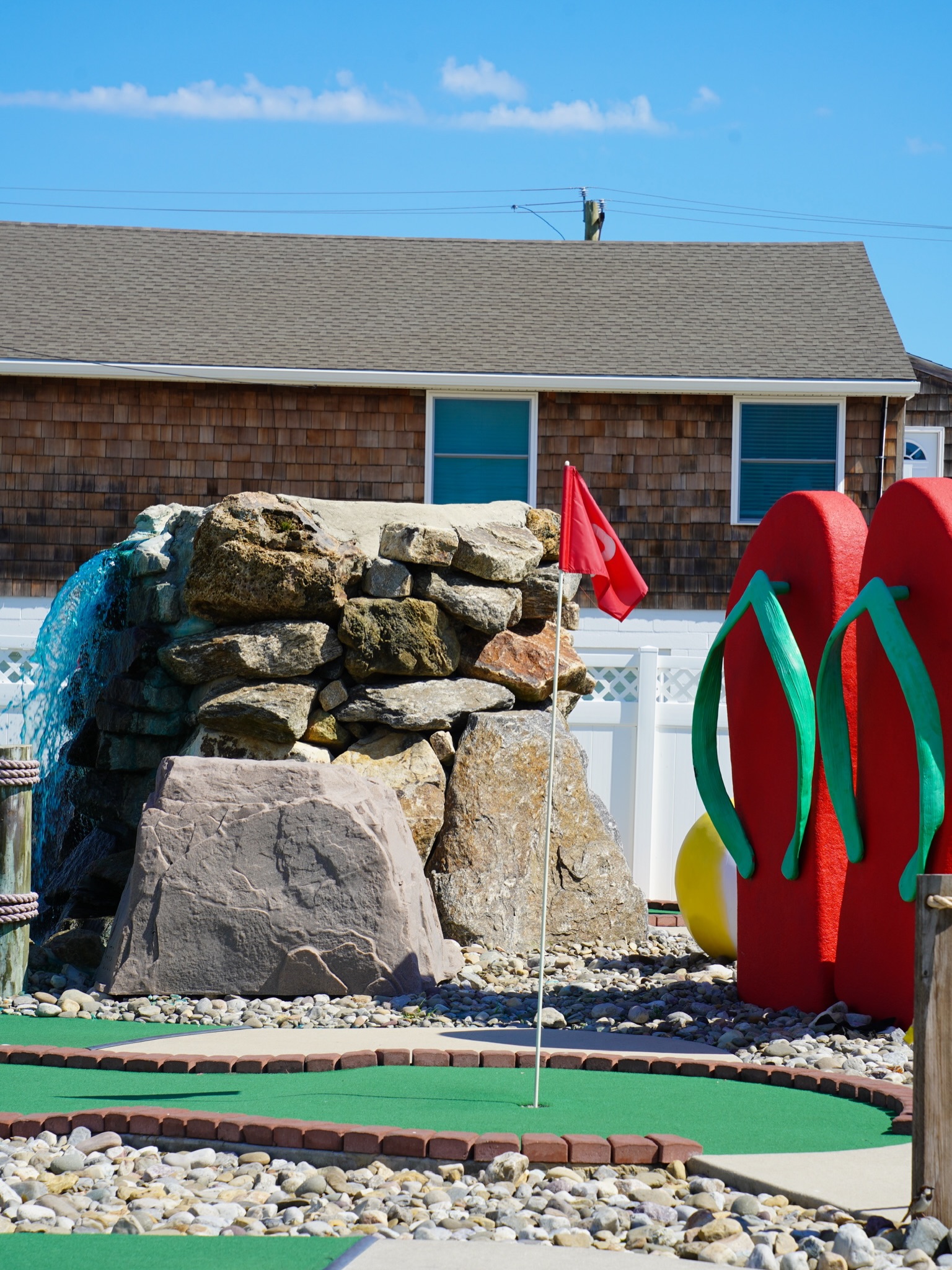Dewey Beach Course Spotlight! ⛳☀️
Stop by Nick’s Dewey Beach Golf… the only mini golf course in Dewey Beach! ‼️
Located at the north end of town on Swedes Street, next to the Exxon, we’re just a short walk from the Starboard, Dewey Beer Co., and the beach! 🤩
Spend your summer putting your way through our obstacle-packed course, making memories one hole at a time. Just one warning... good luck on the last hole... you’re going to need it! ⛳
