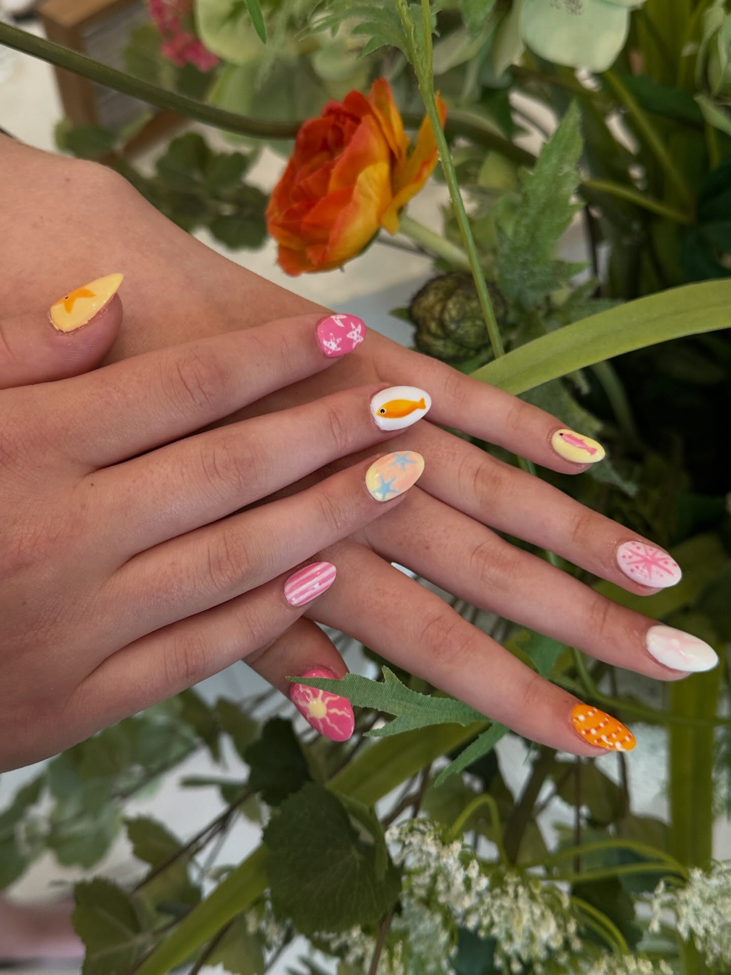 πππ fish season. its time to catch some fishπ€ @havynailbeautybar