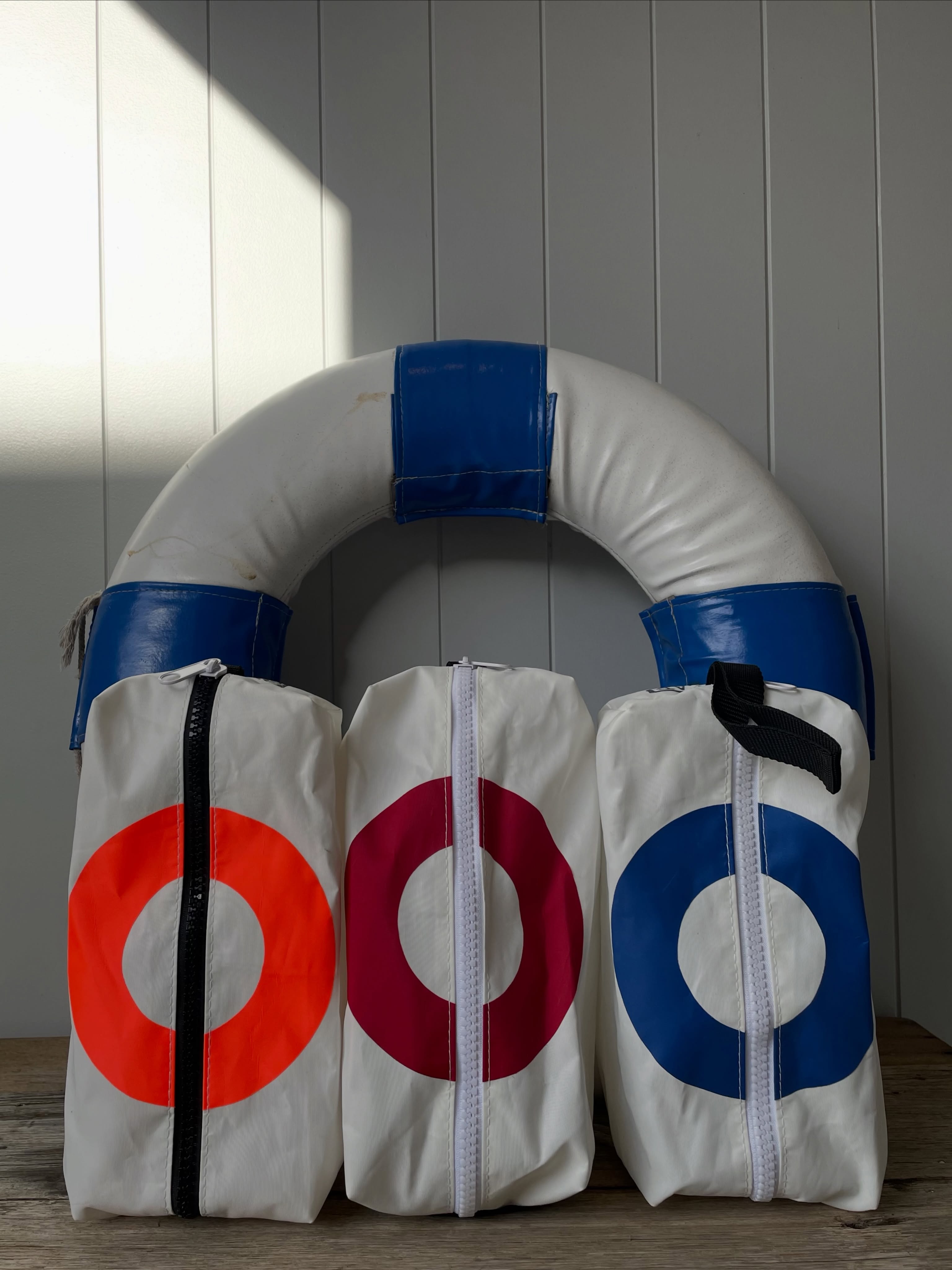 Our Sou’Wester utility bags are perfect to use as a toiletry bag for weekends away. Tag RECOLAB on any of your photos with our products, we love to see all the beautiful places our bags end up!
#recolab #madeintasmania #upcycedfashion #sailbag #travel