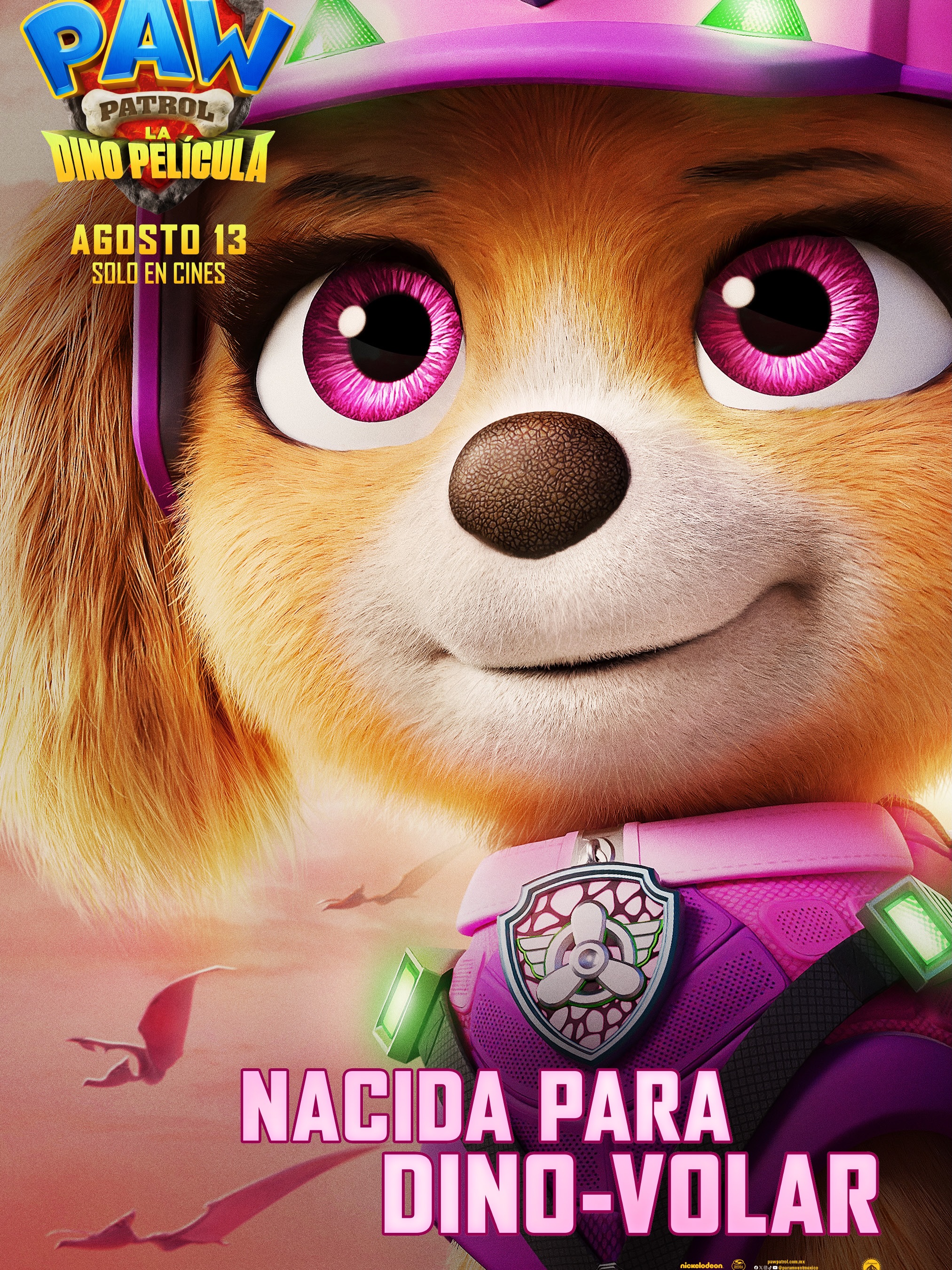 La aventura de @pawpatrolmovie está por llegar a la pantalla #movie #dinopelicula @paramountmexico