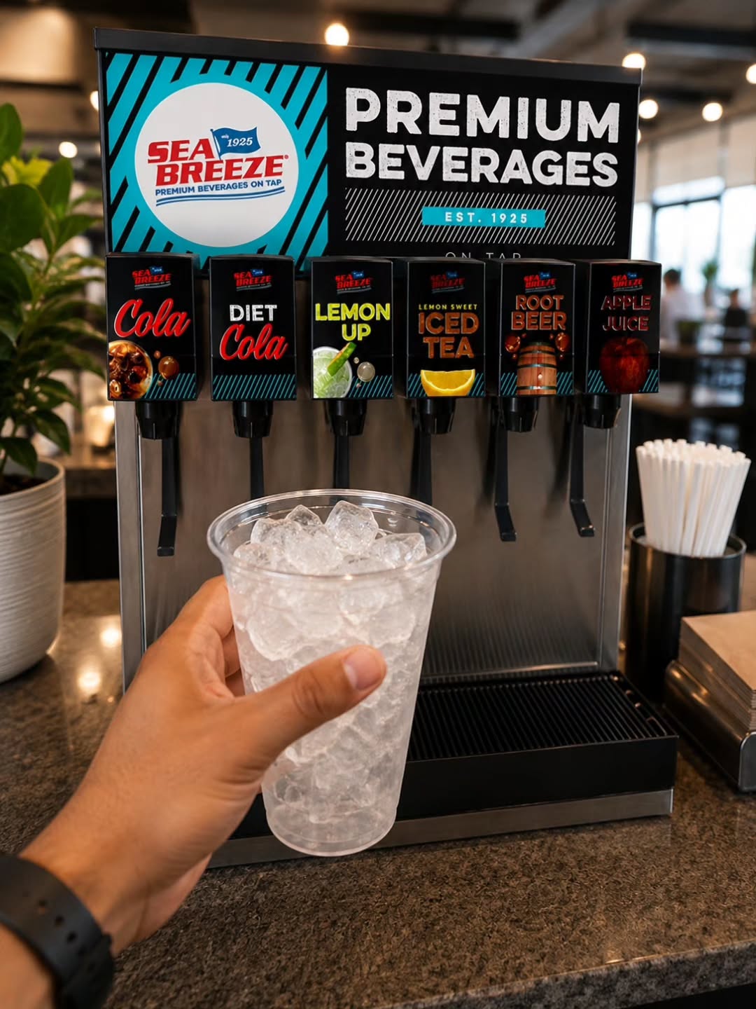 Running a restaurant, café, convenience store, cafeteria, or concession stand? Your beverage station should work as hard as you do.
Sea Breeze Fountain Dispensers are built with premium stainless steel construction and designed for dependable, high-volume performance. Available in 6 or 8 valve configurations, they're easy to service from the front, durable enough for daily use, and built to help you serve drinks quickly and efficiently.
Whether you're opening a new location or upgrading your current beverage setup, Sea Breeze has a dispenser designed to fit your operation.
Ready to upgrade your beverage station?
đ Call 1-800-SEA-BREEZE or 973-334-7777 today, or visit www.seabreezesyrups.comâ to learn more.
#SeaBreezeSyrups #FountainDispenser #RestaurantEquipment #FoodService #Hospitality