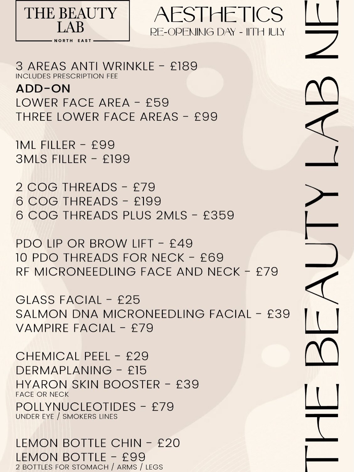 THANK YOU! ✨
What an absolutely incredible day at our Felling relaunch! 🥹💗
I honestly feel so overwhelmed by the love and support from our amazing clients. It was so lovely to welcome so many familiar faces, as well as some beautiful new ladies through our doors who have booked their treatments with us!
From the bottom of my heart, thank you. Your support means more than you’ll ever know, and we can’t wait to see you all over the coming weeks and months. 💕
I’m so unbelievably proud of how the salon has turned out. It looks absolutely stunning, and I’m feeling incredibly grateful, humbled and excited for this new chapter for The Beauty Lab North East. ✨
🎉 Missed today’s event?
I’ve decided to keep our Relaunch Offers LIVE for this evening only! 🎊
If you’d like to grab one of our half-price offers, simply send us a Facebook message or WhatsApp me on 07482 336933 this evening to secure your appointment before the offers end!
A huge congratulations to Faye, our lucky raffle winner! 🥳 We hope you enjoy your amazing prize!
Thank you all once again for making today so special.
Lots of love,
Rachel & The Beauty Lab North East Team 🤍✨
#TheBeautyLabNorthEast #Felling #Gateshead #BeautySalon #aesthetics