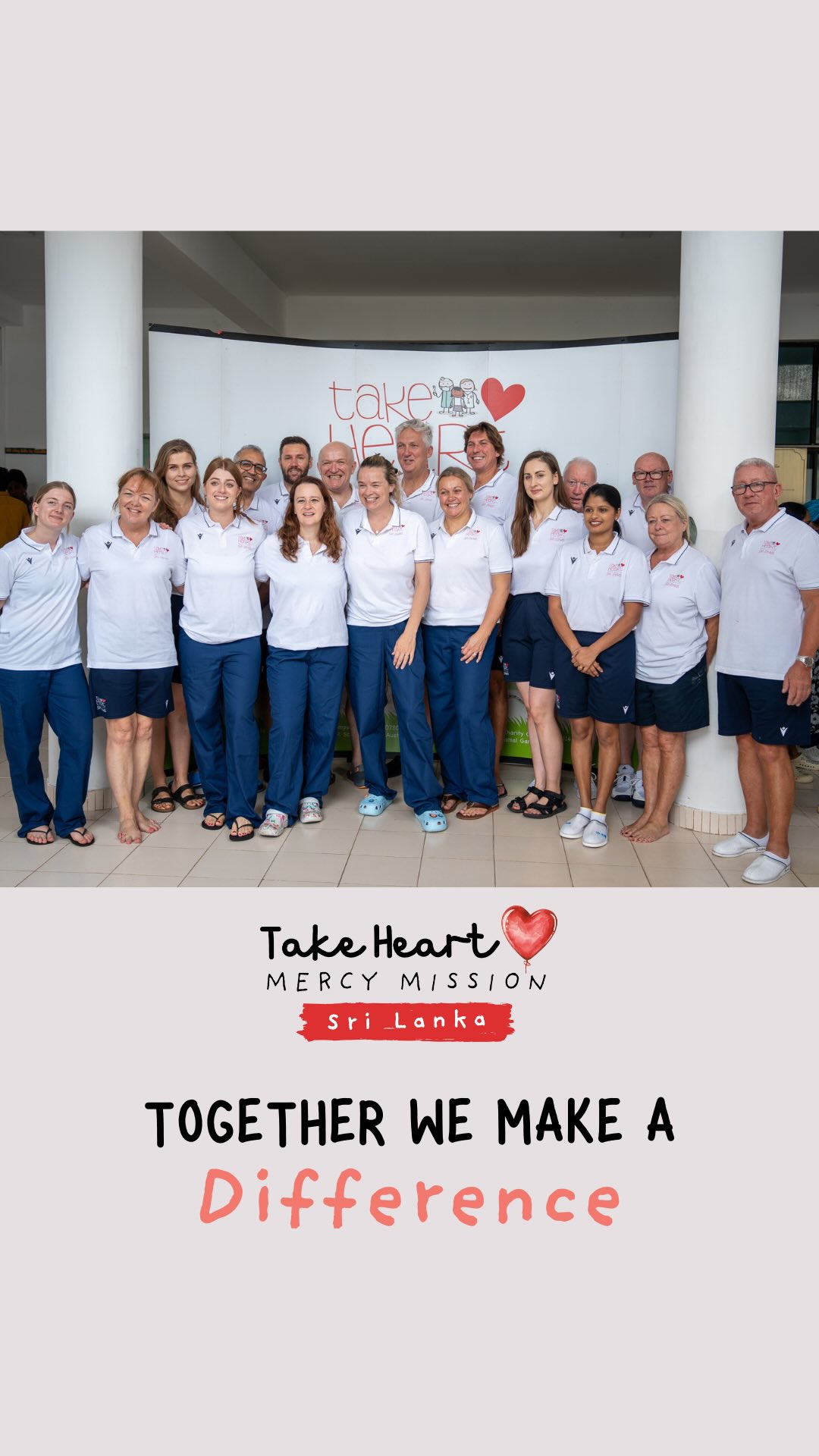 Together we make a difference❤️
#takeheartmercymission #takeheart #lifesavingcare