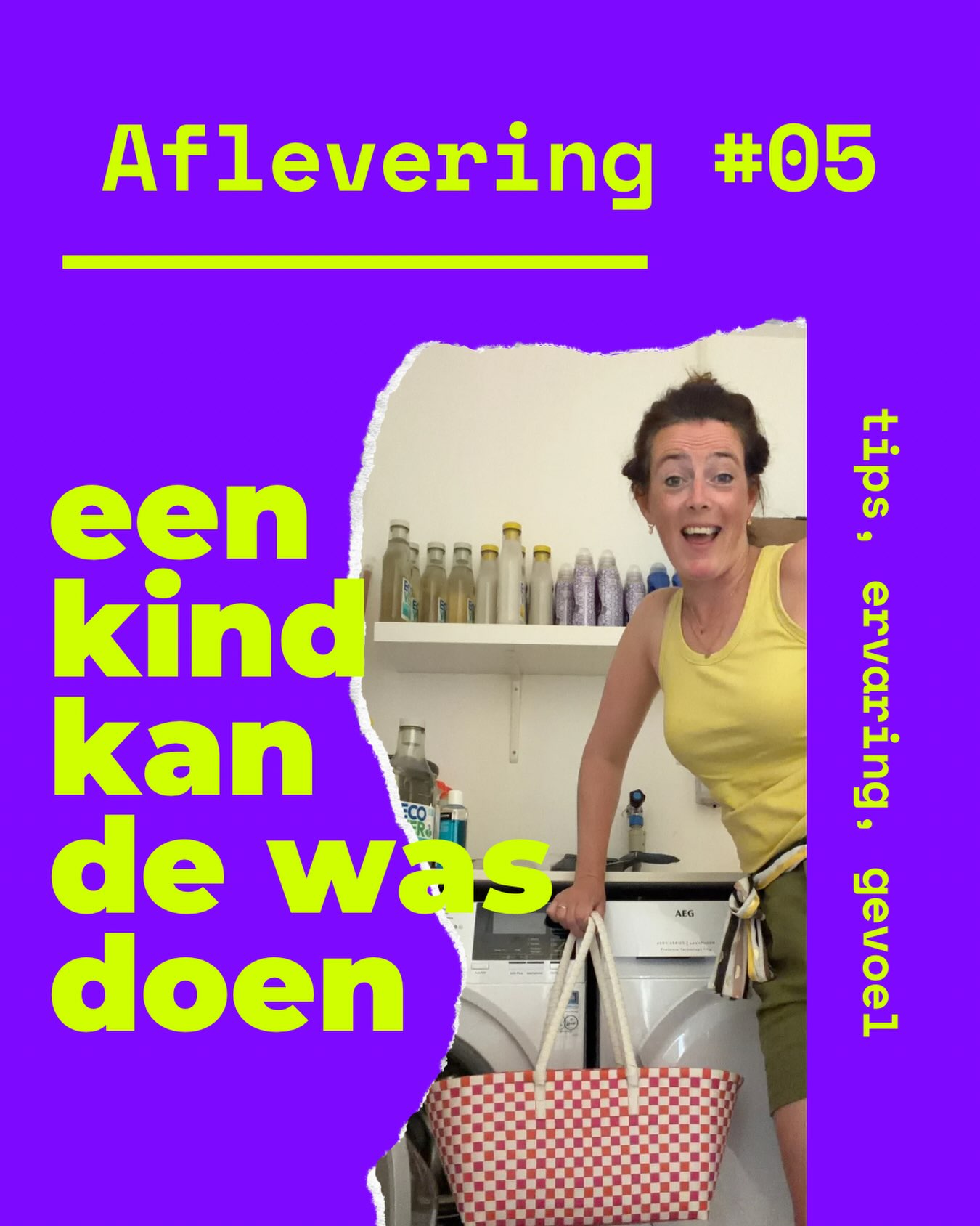 #05 Een kind kan de was doen. Maar echt! Eindelijk een aflevering over een stukje van onze opvoeding. In deze podcastaflevering vertel ik je hoe wij thuis (proberen) om te gaan met “klusjes” in het huishouden.
Ik ben heel erg benieuwd wat je van deze aflevering vindt! Laat het me vooral weten via Insta of laat een reactie achter in je podcastapp. Sterren mag natuurlijk ook!