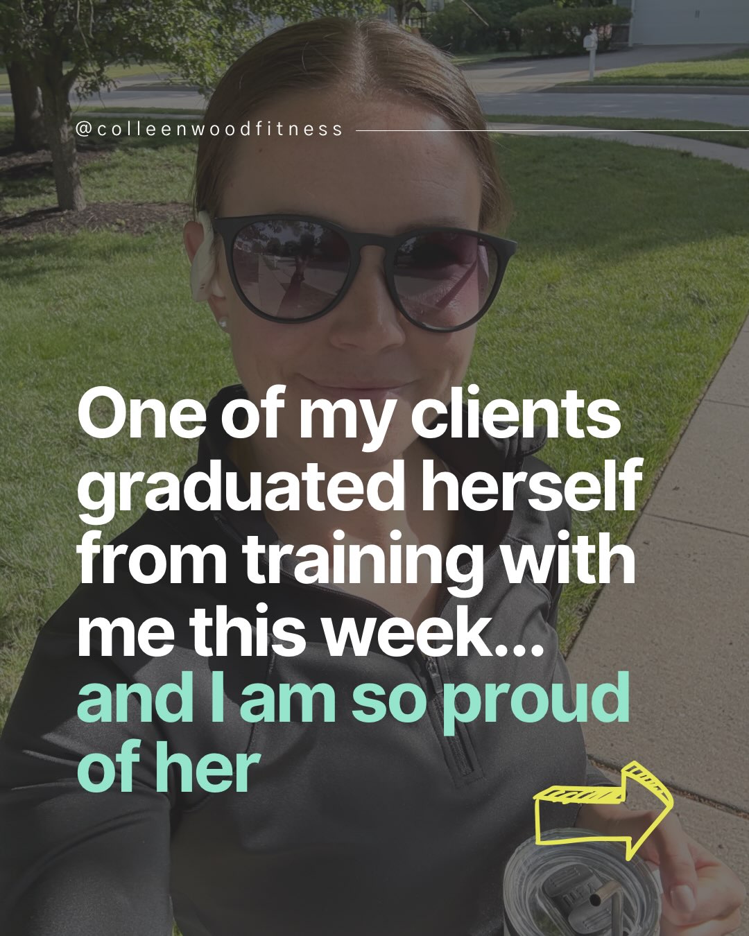 The part that’s not talked about a lot… when clients move on.
I don’t expect to work with every client forever, especially in my specialty. Some people need the accountability, so they do stick around and that’s great! But some clients have a specific goal and really want to learn and gain healthy habits they can continue on their own.
Clients graduating because they feel confident enough in their health habits is 🙌🏻
