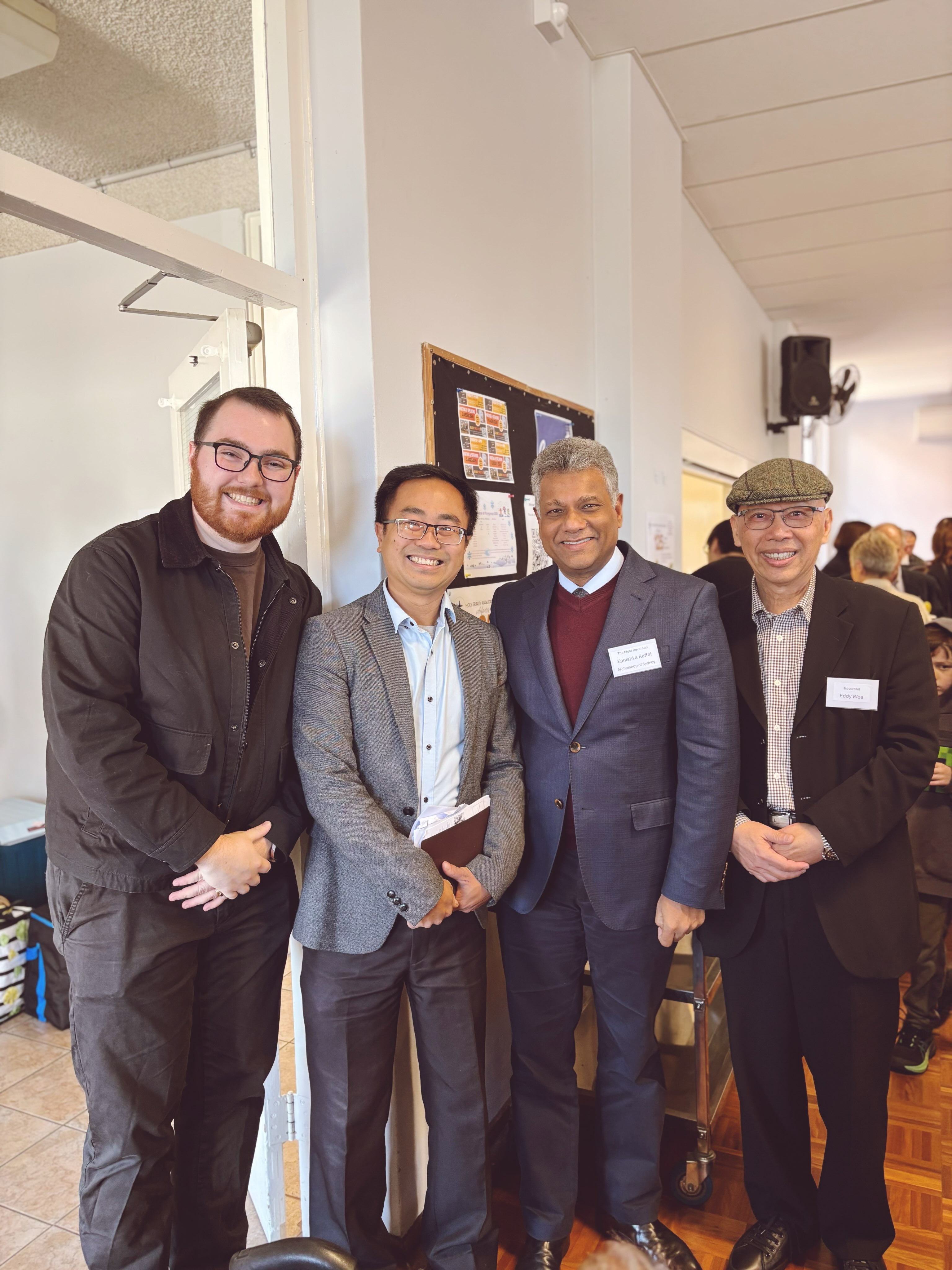 Continued celebrations of 125 year history at @holy_trinity_baulkham_hills. Thanks to Archbishop Kanishka Raffel, @bishopkoo , @mayormichellebyrne and @markhodgesmp for joining us.