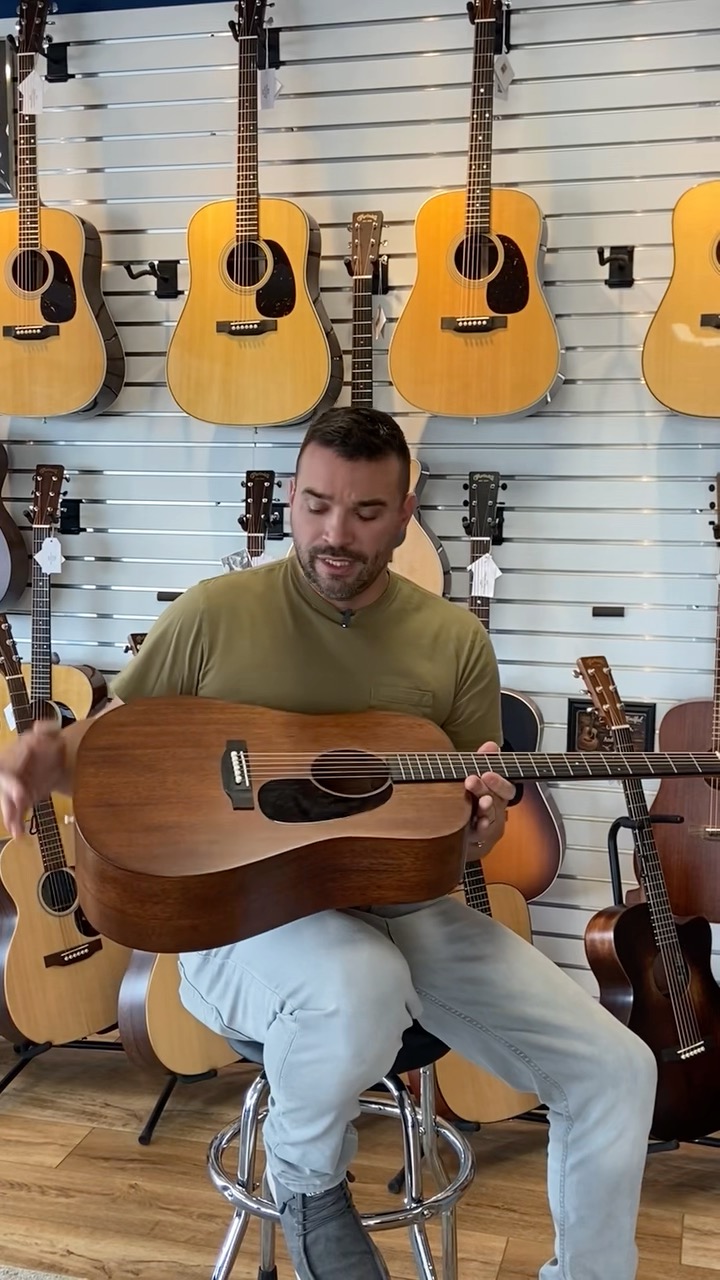 This week, @house_of_alt is putting the spotlight on the @martinguitar D-17 - a guitar that proves simplicity and soul can go hand in hand.
With its all-solid wood construction, warm vintage-inspired tone, and understated satin finish, the D-17 delivers that unmistakable Martin sound with a character all its own. Whether you're writing songs on the couch, playing around the campfire, or taking the stage, this one feels right at home.
Check out Ian's demo, then stop by The Crossroads and see why the D-17 has become a favorite for players who appreciate timeless craftsmanship and inspiring tone.