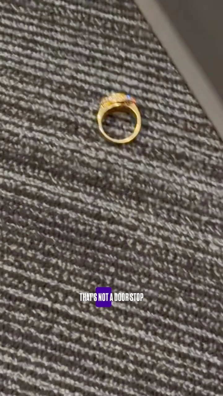 Someone dropped their jewelry in the studio. I reunited it with its rightful owner, (maybe they will comment), but what would you have done?