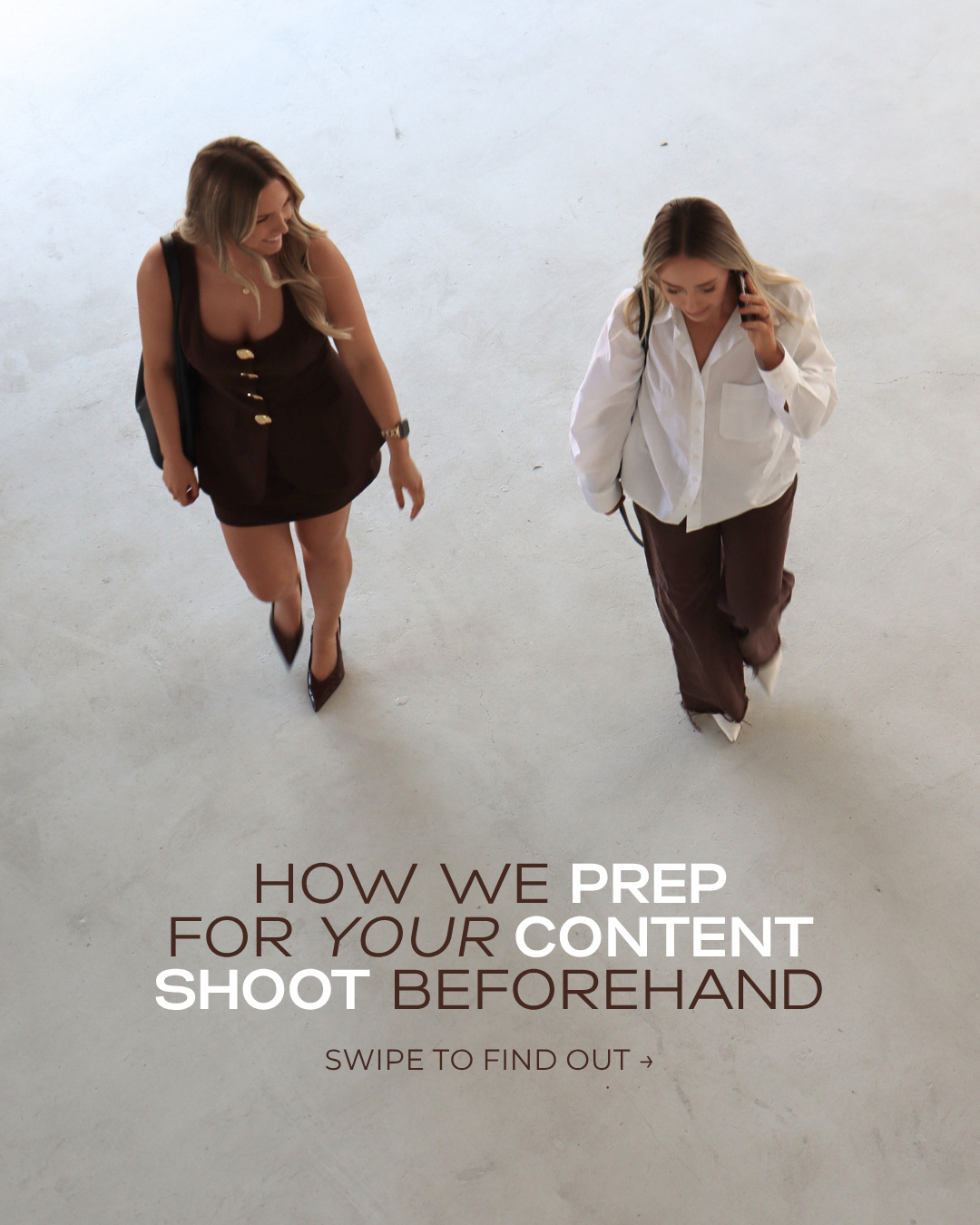 Ever wondered how we prep for your content shoot? 🎬
Swipe to find out what we get up to before your shoot day arrives! →
Bookings available now for August 2026.