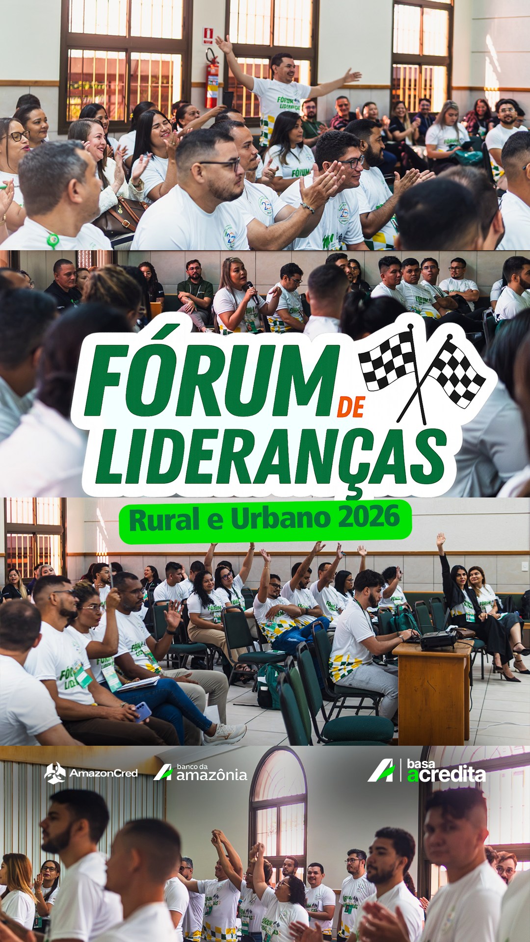 🌟 Fórum de Lideranças AmazonCred: Alinhamento e Inovação!
Nosso time está mais unido e preparado do que nunca! O Fórum de Lideranças foi um sucesso, um momento crucial para alinharmos nossas estratégias e reforçarmos a importância do planejamento estratégico da AmazonCred.
Com desafios grandes, mas com uma equipe unida e abastecida de muitas informações, estamos prontos para fazer um trabalho ainda melhor em todas as nossas unidades.🤝
Um agradecimento especial ao time do Crédito Rural da Amazon, que alcançou números brilhantes neste plano safra! Nosso banco segue investindo em tecnologia e novas plataformas para dar mais autonomia aos nossos assessores. Tudo isso para cumprir nossa missão: gerar emprego, renda e impulsionar o desenvolvimento socioeconômico da nossa região. 💚
#FórumDeLideranças #PlanejamentoEstratégico #Inovação
#basaacredita #microcrédito #empreendedorismo #créditofácil #desenvolvimentolocal #crescimentoempresarial #apoioaomicroempreendedor #acreditaremvocê #amazonialegal #transformaçãodevidas