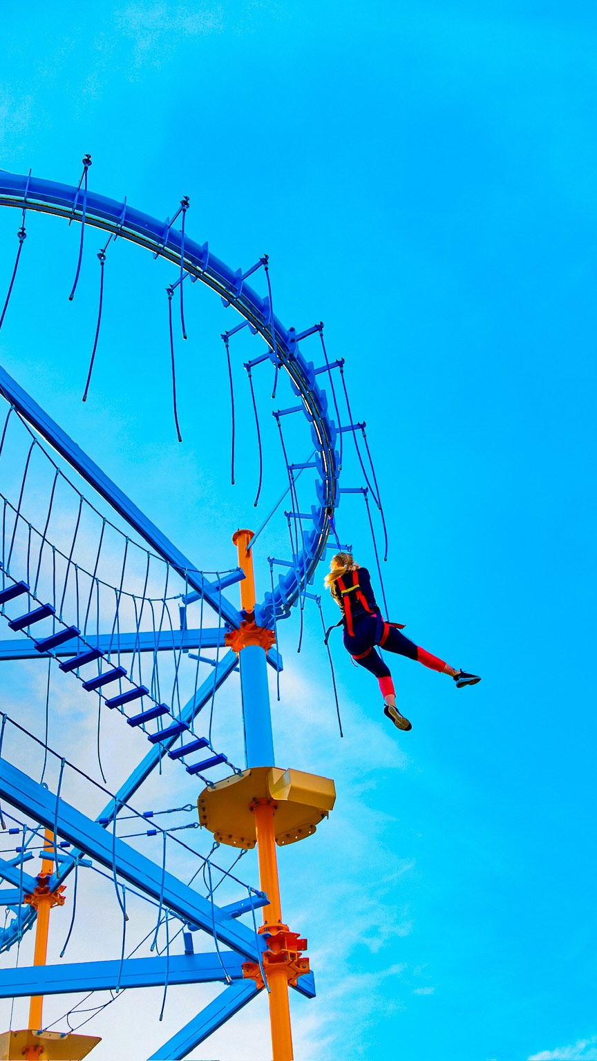 Okay, maybe we are just here for the zip line! 👀
But seriously, we are definitely here for Nick’s Ropes Course located on 21st street! 🤩
Come see what all the excitement is about! 🙌