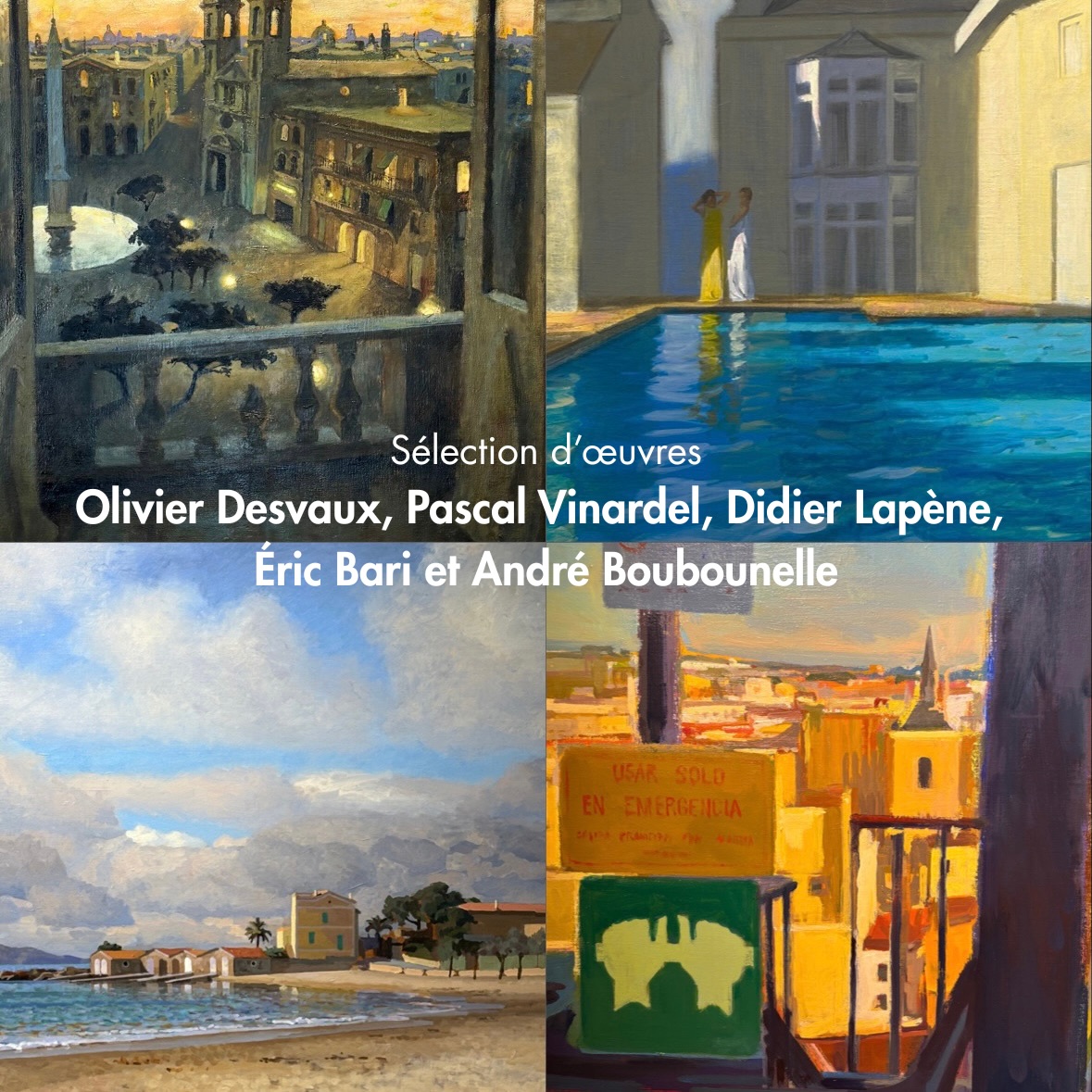 FERMETURE EXCEPTIONNELLE
La galerie Artborescence ferme temporairement ses portes à compter de ce soir, vendredi 17 juillet, pour des travaux urgents.
Nous vous donnons rendez-vous début septembre pour une réouverture avec une programmation riche, à commencer par l’exposition de Pierre Sojo.
Merci de votre compréhension.
• Olivier Desvaux, Hors saison, 2026, huile sur toile, 120 x 80 cm.
• Pascal Vinardel, Le tribun, 2024, huile sur toile, 100 x 81 cm.
• Didier Lapène, Plahe de Saint-Clair, le Lavandou, 2023, huile sur toile, 97 x 130 cm.
• Éric Bari, Madrid, Espagne, huile sur toile, 89 x 130 cm.
• André Boubounelle, Ciels et nuages, début de soirée, 2022, huile sur toile, 34,8 x 39,5 cm.
Toutes les œuvres sont visibles sur notre site web.
#galerieartborescence #peinturecontemporaine #artcontemporainfrançais #contemparyart