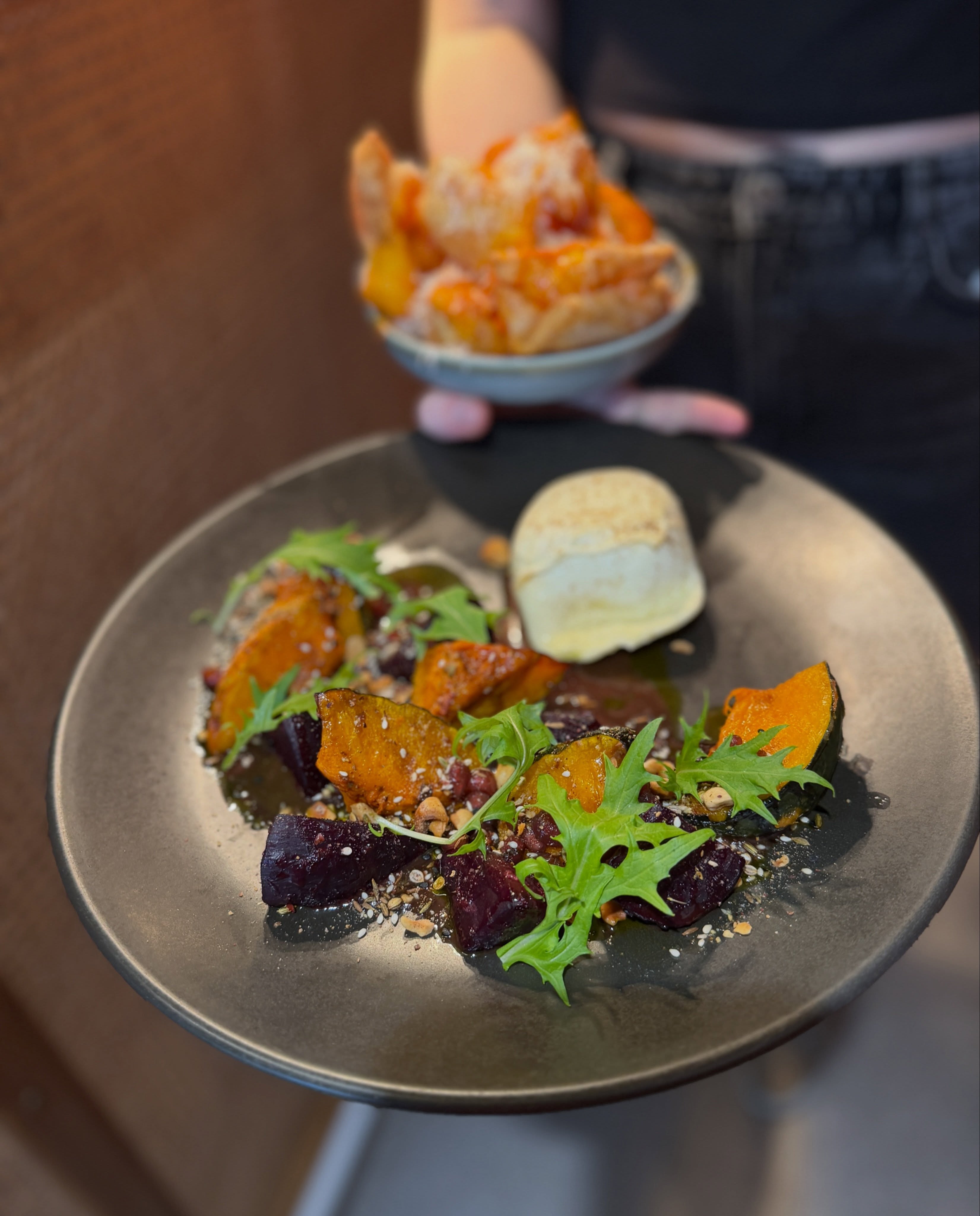 Sorry to yell but the winter burrata upgrade has CHILLI BUTTER on the fritti… 🤤🤤🤤