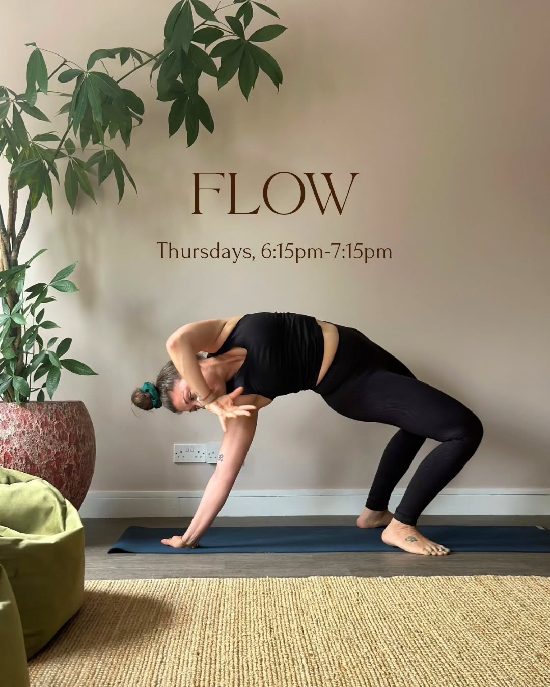 Movement is only the beginning.
For many of us, the body is the easiest place to begin.
It's tangible. We can feel it stretching, strengthening, breathing. But in yoga, we don't move simply to become more flexible or more fit.
We move to become present.
The physical practice is the first doorway. As the body softens, the breath deepens. As the breath steadies, the mind gradually quietens. Beneath all of that is something subtler stillโa quiet current of prฤแนa, awareness and presence.
This is why yoga is often described as a moving meditation.
Every transition becomes an invitation to listen. Every breath becomes a thread leading us a little closer to ourselves.
After a little time away to rest and be with Maya after her birth, I'm so happy to be returning to this class. It has been so beautifully and skilfully held by Becca over the past months, and I'm deeply grateful for the care she's brought to it.
Now I'm looking forward to sharing my own flavour of Flow again.
Expect creative, breath-led movement rooted in the tradition of yoga. A practice that begins with the body but doesn't stop there. One that gently guides us from the outer layers of our being towards the quieter, subtler experience of prฤแนa and the stillness that lies beneath.
Thursdays | 6:15โ7:15pm
I'd love you to join us.
Sometimes the way home isn't through doing more. Sometimes it's simply through moving, breathing, and returning to what has been there all along.
#YogaBanbury #TempleOfYoga #MovingMeditation #VinyasaYoga #ComeHomeToYou