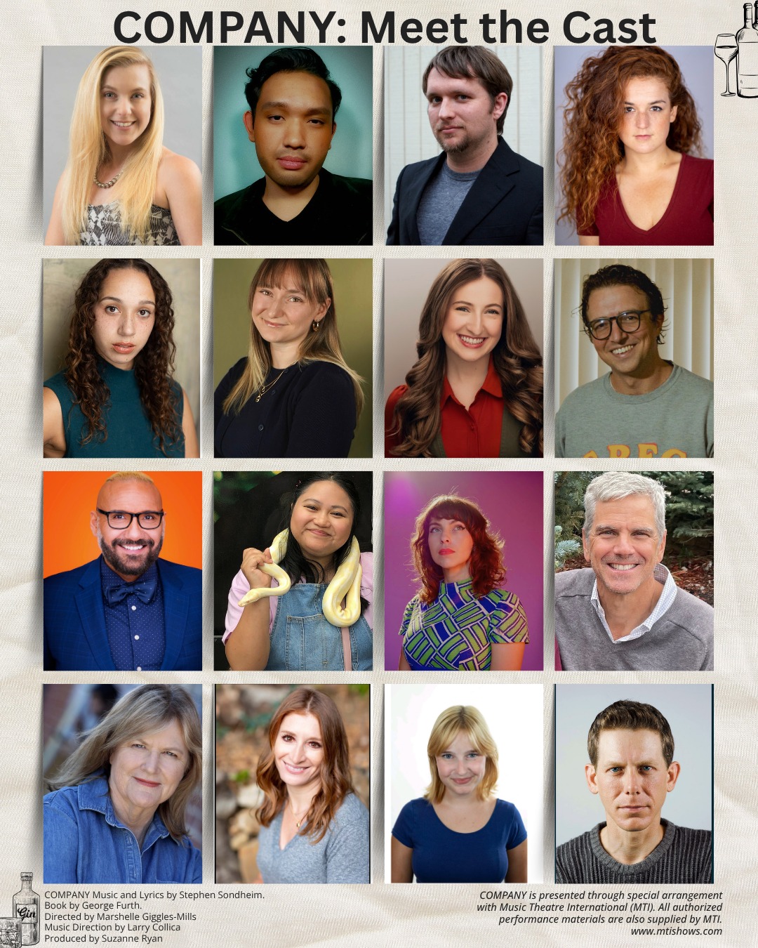 Here they are: the good, the crazy, and the incredibly talented humans bringing Company to the CSHP stage this October.
Spot any familiar faces in the lineup? Give your favorites a well-deserved shout-out in the comments!
#cshplayhouse #cshp #lathr #CompanyAtCSHP #AndOneForMahler