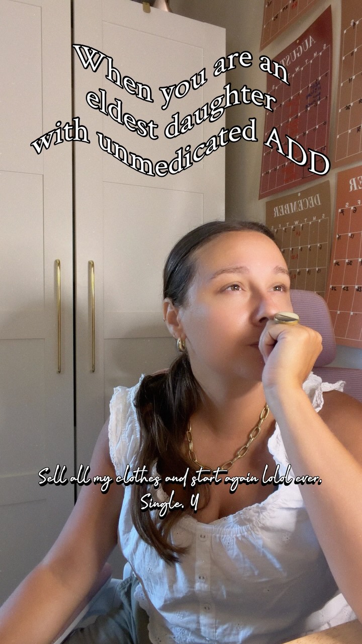Why is this audio supposed to be over the top but it’s literally my life? Besides learning Japanese. 🤦♀️🤣 My brain got a lot quieter when I got the help I needed 🤍✨📓 #eldestdaughter #adhdinwomen #eldestdaughterenergy #therapyforwomen #therapistofinstagram
