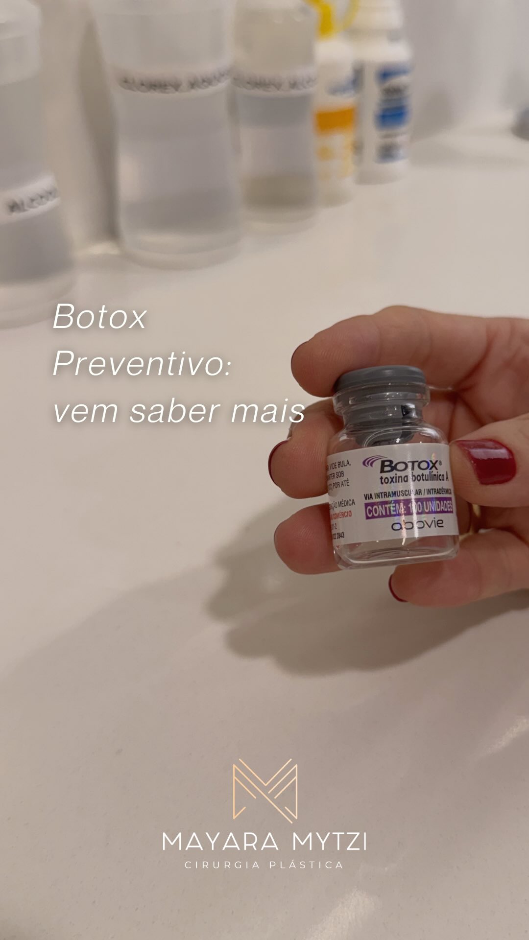 Quer entender mais sobre botox preventivo?
Assista ao vídeo e deixe suas dúvidas nos comentários.
Dra. Mayara Mytzi
CRM SP 136.044 • Médica
Cirurgiã Plástica • RQE 66881
#dramayaramytzi
#cirurgiaplastica