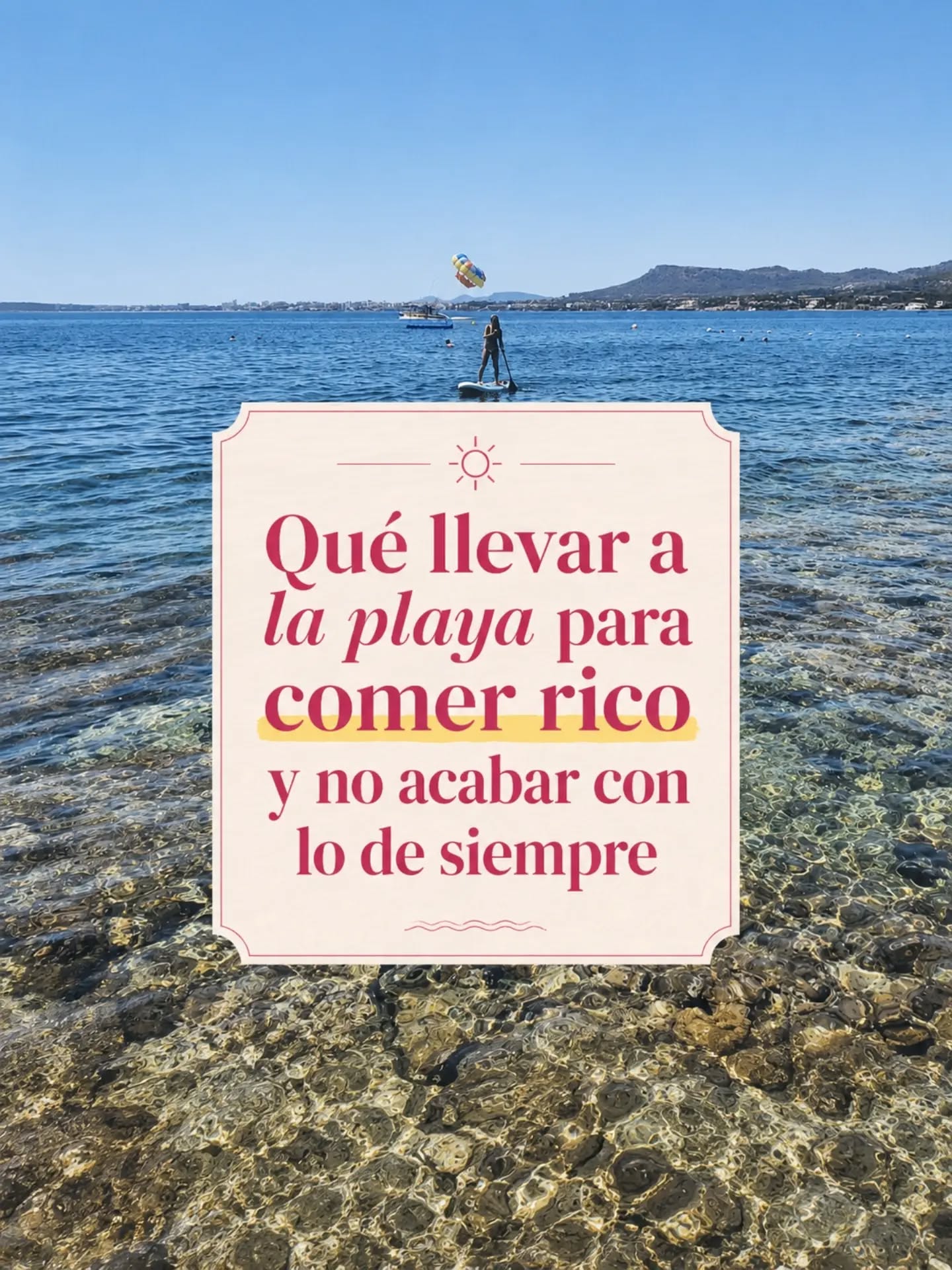 ☀️ Qué llevar a la playa para comer rico y no acabar con lo de siempre 🌊🍉
Siempre pasa lo mismo: queremos comer bien fuera de casa, pero al final acabamos tirando de bocadillo, bolsa de patatas y poco más 😅
Por eso he preparado este carrusel con ideas fáciles, frescas y prácticas para que organizar la comida de un día de playa o piscina sea muchísimo más sencillo 🧺✨
Aquí te cuento la fórmula para no llevar comida de más, ideas de principales, opciones frescas, picoteo que sí sacia, algo dulce que aguanta bien, menús ya pensados para adultos y niños, cantidades orientativas, cómo organizar la nevera y además una mini receta de banana bread para llevar 🍌💛
Porque comer bien fuera de casa no tiene por qué ser complicado: solo hace falta un menú que sea equilibrado, fácil de transportar y cómodo de comer 💫
Si estás buscando ideas de comida para la playa, recetas para llevar, o menús fáciles para piscina o picnic, este carrusel te va a venir genial 🙌
💾 Guárdalo para tu próximo día de playa.
📩 Compártelo con esa amiga que siempre dice “llevamos cualquier cosa” y luego nunca sabe qué preparar 😜
💬 Y si quieres, te hago una segunda parte con más recetas y menús completos.
#ComidaParaLaPlaya #RecetasDeVerano #IdeasDeMenú