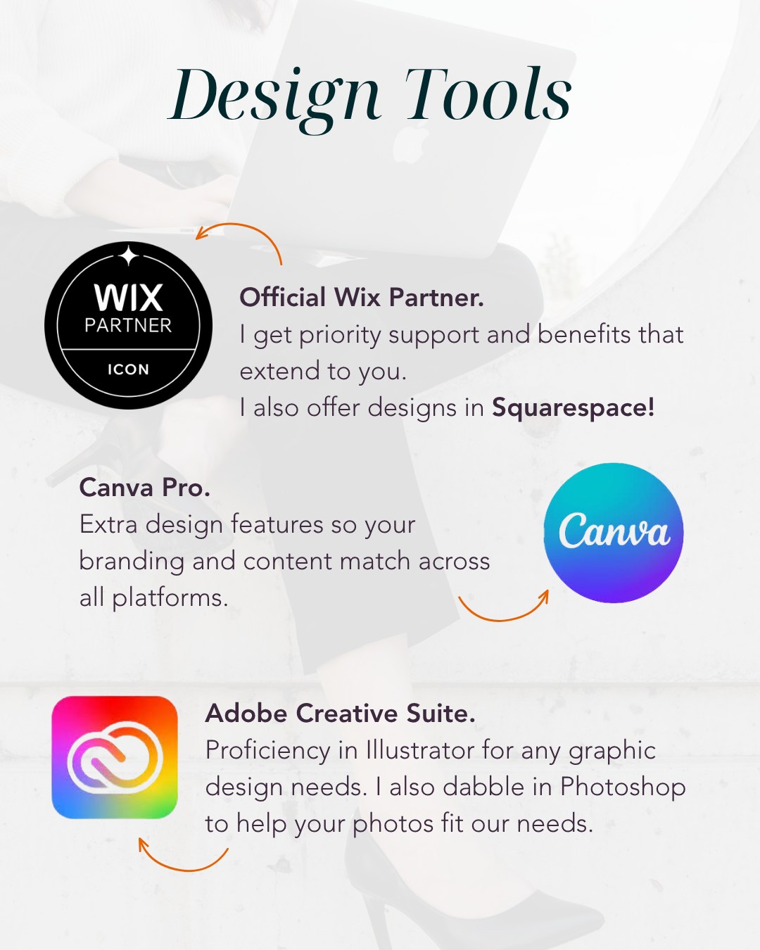 If you know me at all, you know I've always been a planner girly and I love efficiency. I've spent that last few months upgrading and streamlining my admin process and I love my current tool stack!
I'm nosey and want to know your favorite tools or productivity hacks. Tell your favorites below!
Wix: My ride or die platform from day one. I've been a partner for a while and their customer support has been outstanding! So many design features that make things fun for designers while staying easy to maintain by the client. I also design on Squarespace, so I have to give it some love too!
Canva: If you're an opera singer on social media, you need to know Canva. I design my social media posts in here and keep my client's branding portfolios here to keep things cohesive for all of their platforms.
Adobe Illustrator: I design logos and graphics for artists and small businesses here.
this is a new platform for me but so far, it has been so helpful in keeping my clients up to date on our project! Here you can access tutorial videos, Google Drive folder, schedule any of our meetings, leave website revisions, and even upload things from the client view. Basically, Trello is an elite employee here at KNC.
Notion: Notion is like my life map. I manage my business and my life there. If you're a planner person but haven't found the right format, Notion can organize things any way you want.
Calendly: It syncs up with my Google calendar and makes it super easy to schedule things without a million emails. You can actually schedule a 15 min Discovery call right in my Link Tree!
Linktree: Speaking of, as someone who wears a lot of hats, this is such a great way for people to access different parts of your business in one place.
Metricool: Another new friend that I'm obsessed with. I am always balancing my own business, outside contract work, and my two kids. So being able to schedule my social media without having to hover over my phone so much has been so key this season.
#toostack #wixpartner #productivity #womenownedsmallbusiness #websitesforoperasingers