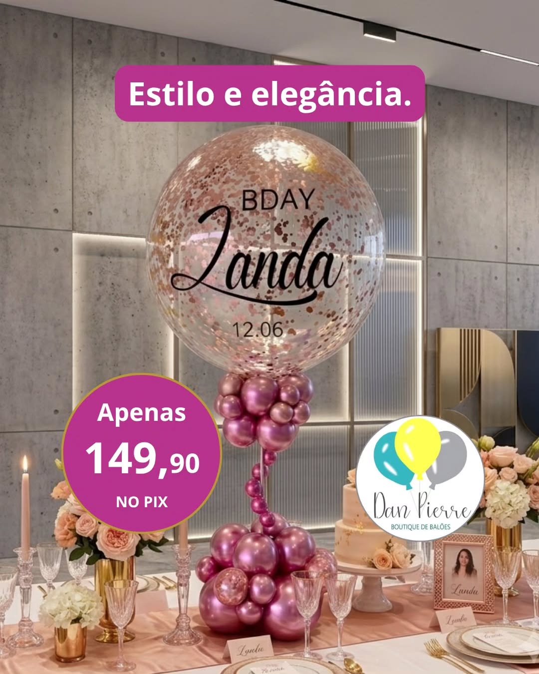 Prepare-se para transformar o seu próximo evento em uma experiência inesquecível.
Nosso centro de mesa com haste alta na versão Luxo não é apenas um arranjo, é a peça central desenhada para quem não abre mão de causar impacto.
Sofisticação e elegância que elevam qualquer celebração ao nível que você merece.
Vamos criar algo memorável juntos?
📍 Rua Brasílio Itiberê, 3723 — Água Verde
☎️ (41) 3085-2236
📱 WhatsApp: (41) 99655-9217
#decoracaocombaloes #baloespersonalizados #balaopersonalizado #eventoscuritiba #baloescuritiba