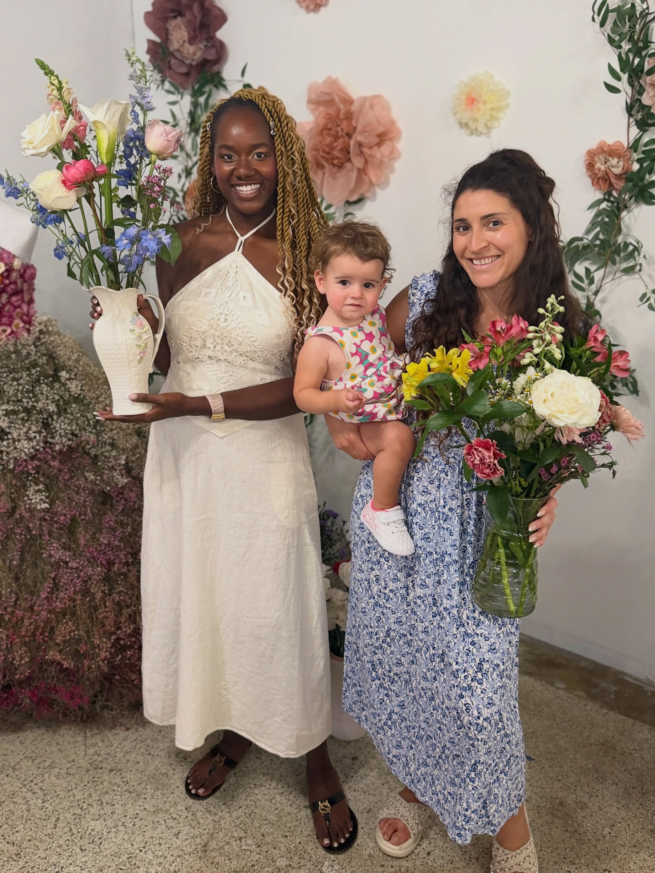 We had so much fun at BYOV night! so many of you came out and made arrangements with us and we loved seeing all of your beautiful vases and flowers come to life! Check out some of the fun arrangements that were made to take home of gift someone special!
Let us know which one is your favorite!
Join us next month for BYOV with a new August themed flower bar on August 28th!