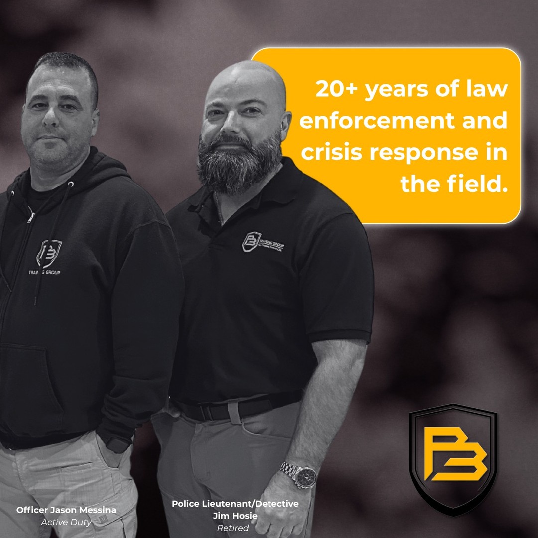 Our instructors didn't learn de-escalation and threat response from a textbook. They learned it in the field.
As former (and current!) law enforcement, protective services, and crisis response professionals, our instructors know how to survive.
P3's Adaptive Threat Readiness (ATR) model translates our guys' real-world experience into safety training your team can actually use, without tactical jargon or ridiculous scenarios.
Let us show you how.