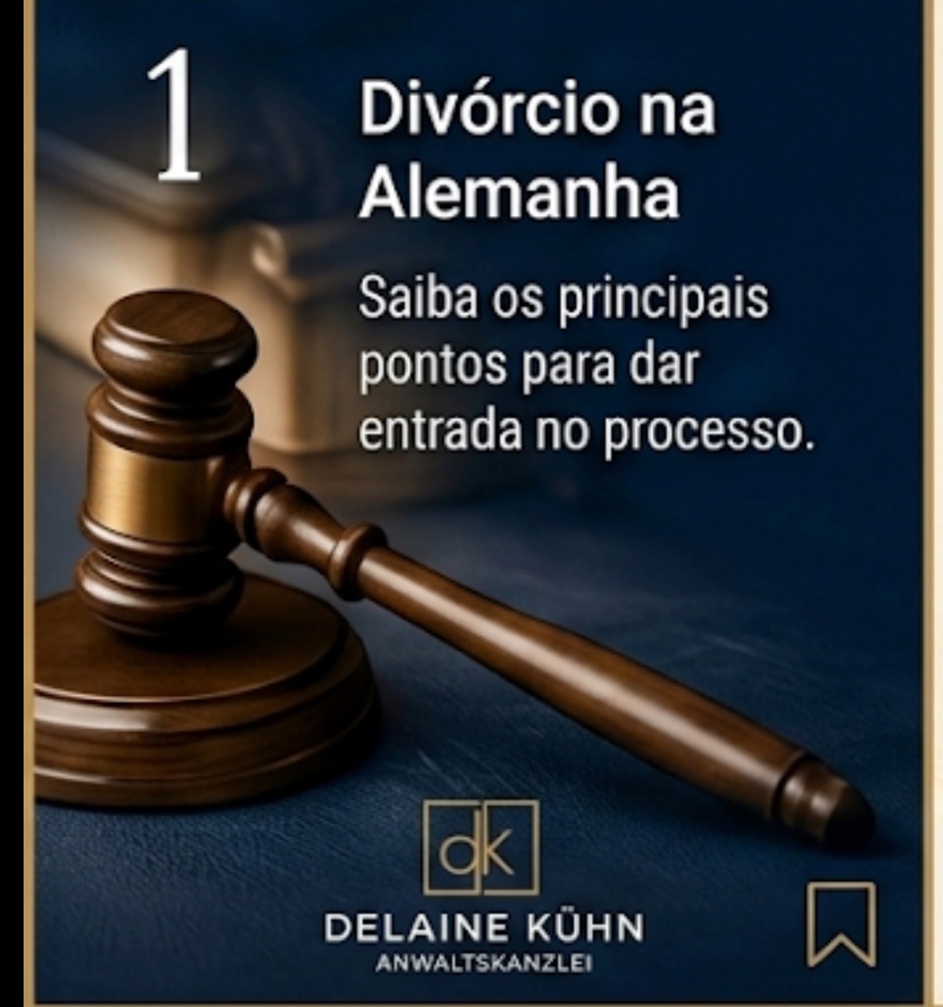 Divórcio na Alemanha: separar-se é apenas o primeiro passo.
O processo pode envolver muito mais do que o fim do casamento: partilha de bens, pensão alimentícia, direitos previdenciários, guarda dos filhos e reconhecimento do divórcio no Brasil.
Cada decisão tomada durante o processo pode produzir consequências por muitos anos. Por isso, antes de assinar qualquer acordo ou abrir mão de direitos, procure orientação jurídica especializada.
📌 Salve este post e envie para alguém que precisa saber disso.
#DivórcioNaAlemanha #DireitoDeFamília #BrasileirosNaAlemanha #AdvogadaNaAlemanha #DireitoInternacional DelaineKühn