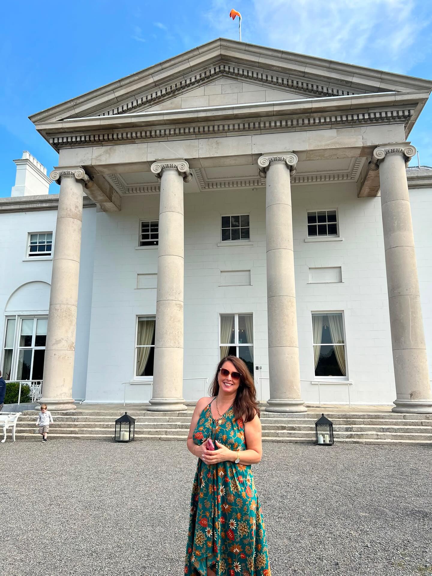 Visited the President’s house Áras an Uachtaráin and Farmleigh in one day!