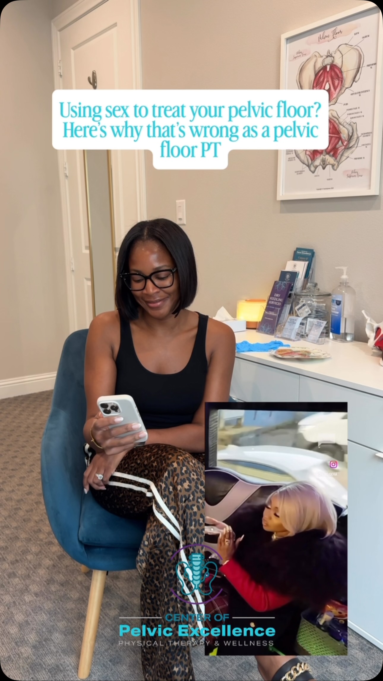 POV: Your friend sends you an RHOA clip and says, “Is this true?” 😅
I actually love that conversations about pelvic health are happening on such a large platform. For far too long, these topics have been considered “taboo,” so seeing women openly talk about them is a huge step in the right direction. 👏🏾
That said, let’s clear up a couple of things:
❌ Sex does not “push” a prolapse back into place.
❌ Pelvic floor PT is not being “fingered.”
Pelvic floor physical therapists are licensed healthcare providers. When appropriate—and only with your informed consent—we may perform an internal assessment using one gloved finger to evaluate your pelvic floor muscles. It’s a medical examination used to assess muscle strength, coordination, tension, pain, and function so we can provide the right treatment.
Reality TV is meant to entertain, but it isn’t always medically accurate. 😊
Thank you @phaedraparks and @drewsidora for keeping the conversation going , more women talk about down there the less it is a taboo♥️
Keep the conversations coming, keep asking questions, and keep sending me the pelvic health videos you want fact-checked. I’m always happy to help! 💛 #rhoa #pelvicfloorexercises
