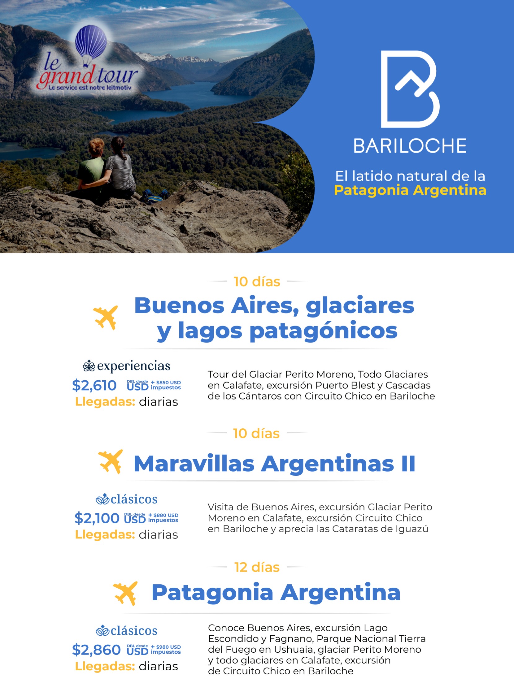 ¿El cuerpo te pide aire puro y paisajes que parecen de película? 🌲✨ Bariloche tiene ese "no sé qué" que te renueva las energías en cualquier época del año. Desde lagos cristalinos hasta cumbres imponentes, tu próxima gran aventura empieza acá. 🥾🎒
#Bariloche #TurismoArgentina #NaturalezaPura