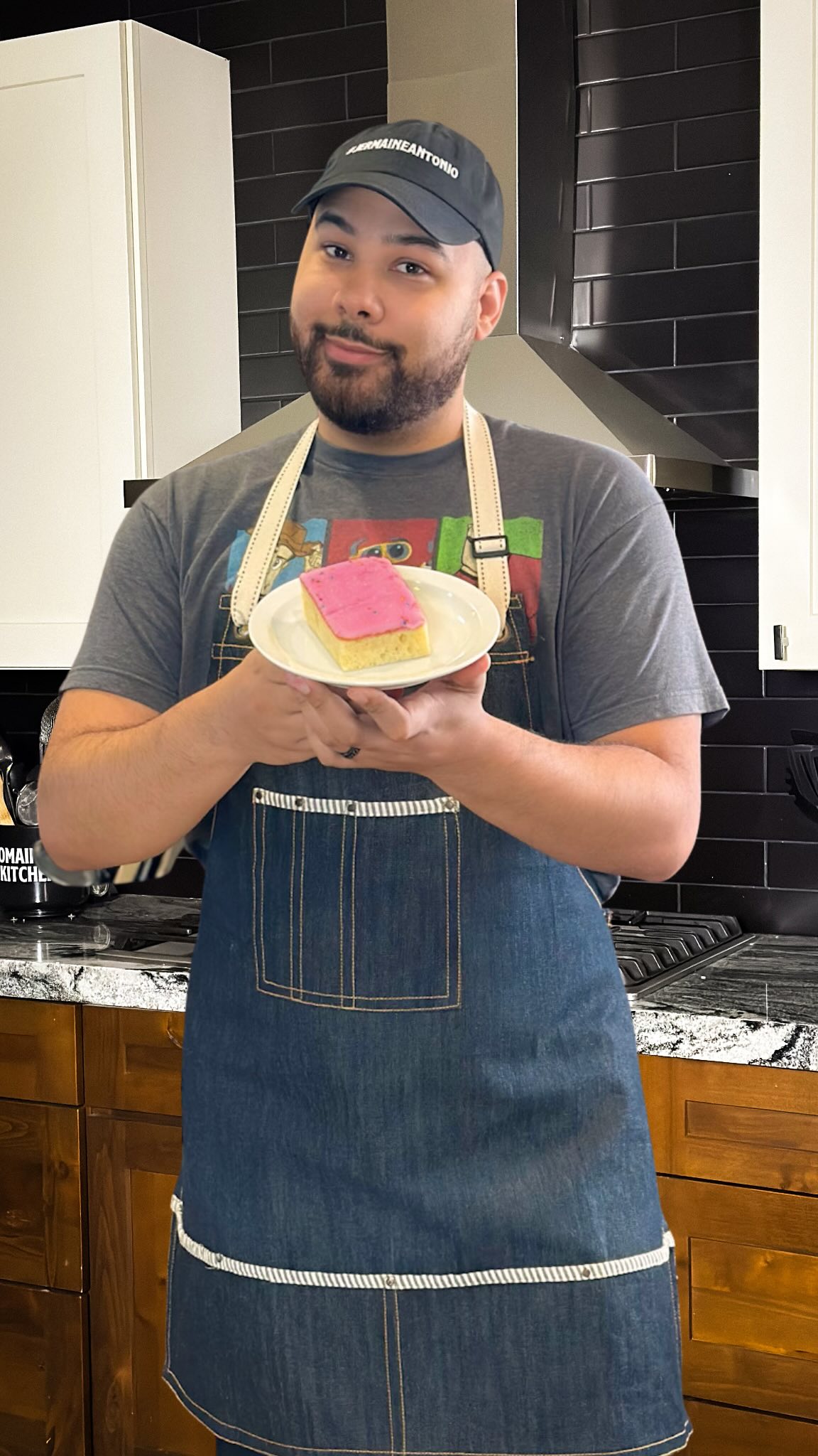 Unless you’ve been living under a rock, you’ve probably seen those viral “dot cakes” all over your feed. 😂
The second @josephpruiz showed me the videos, I looked at him and said, “Those look just like Cortadillos!” He immediately told me I had to make some so we could educate the people. 😂
Before I even had a chance to make them, though, we may or may not have made a trip or two to the local panadería for quality control purposes. 👀🤣😂
Before anyone comes for me... they’re similar, but they’re not exactly the same. Dot cakes have their own thing going on. We just thought it was funny seeing something go viral that reminded us so much of a treat that’s been around for generations.
So here’s my homemade version of Cortadillos. If you grew up eating these, you already know. If not, welcome to the party. 😋
Did you know about Cortadillos before the dot cake trend, or is this your first introduction?
#JermaineAntonio #DotCake #Cortadillo #Baking #Recipe
