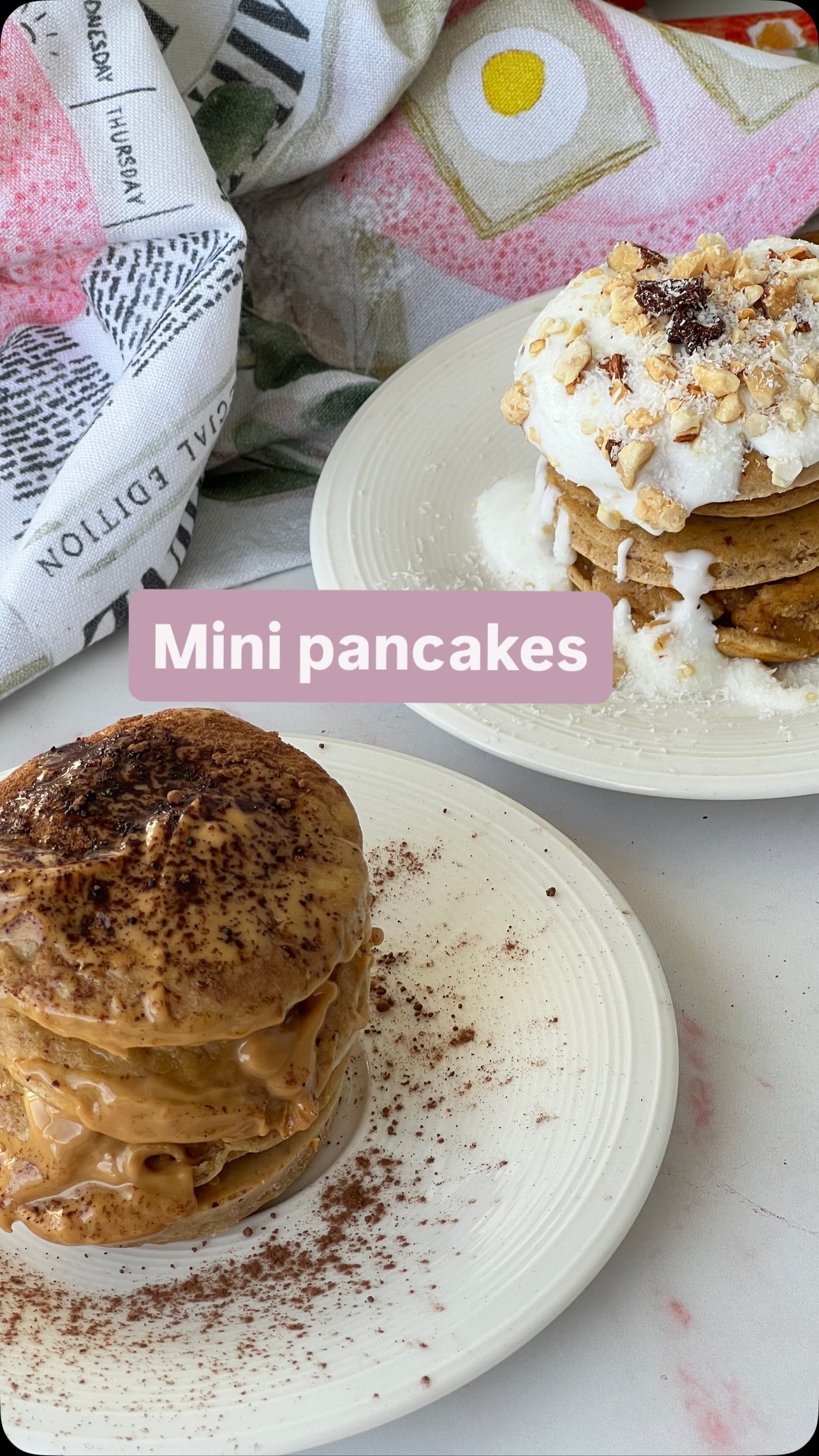 MINI PANCAKES 🥞
🍯Ingredientes:
✔️ ¾ tazas harina de avena sin gluten
✔️ 3 cdas harina de almendras
✔️ 2 huevos
✔️ 1/2 banana madura
✔️ 1 cdta polvo de hornear
✔️ Chorrito de leche descremada
✔️ Edulcorante a gusto (opcional)
🍫Topping: crema de maní s/az + cacao en polvo s/az
🥜Topping: yogur natural s/az + frutos secos
Guárdate esta idea para tus desayunos y meriendas 😃
➡️ Compartí la receta para todos los fan del team dulce 🍫
🙋🏻♀️ Seguime para más ideas fáciles como estas :)
Si queres trabajar en tus hábitos alimentarios, escribime que te cuento más como puedo ayudarte 🧡
➖➖➖➖➖➖➖➖➖➖➖➖➖➖➖➖
📚 Metodología ➡️ Creando hábitos, no dietas
📩 jacinta@nutricionequilibrio.com.uy
📲 098 408 043
🌎 Www.jacicubasnutricion.com
#pancakes #recetasaludable #celiacos #singluten #desayunosaludable