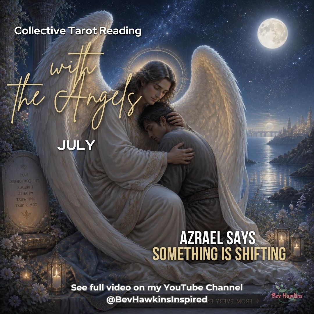 āØCollective Tarot Reading with the Angels for July āØ
This monthās reading begins with the gentle presence of Archangel Azrael, the Angel of Comfort, Peace, and Compassion.
If youāve been feeling that something is shifting in your life, youāre not imagining it. Endings and transitions can feel uncertain, but they also create space for healing, growth, and new beginnings.
The cards remind us to:
š Be aware of what your body is telling you.
šæ Make time for soul care and quiet reflection.
š¤ Ask for supportāyou donāt have to do everything alone.
⨠Release perfectionism and celebrate how far youāve already come.
āļø Find balance in giving and receiving.
š„ Watch the full Collective Tarot Reading with the Angels for July on my YouTube channel (link in bio).
#JulyCollectiveTarotReading
#AngelReading
#ArchangelAzrael
#SomethingIsShifting
#Transformation