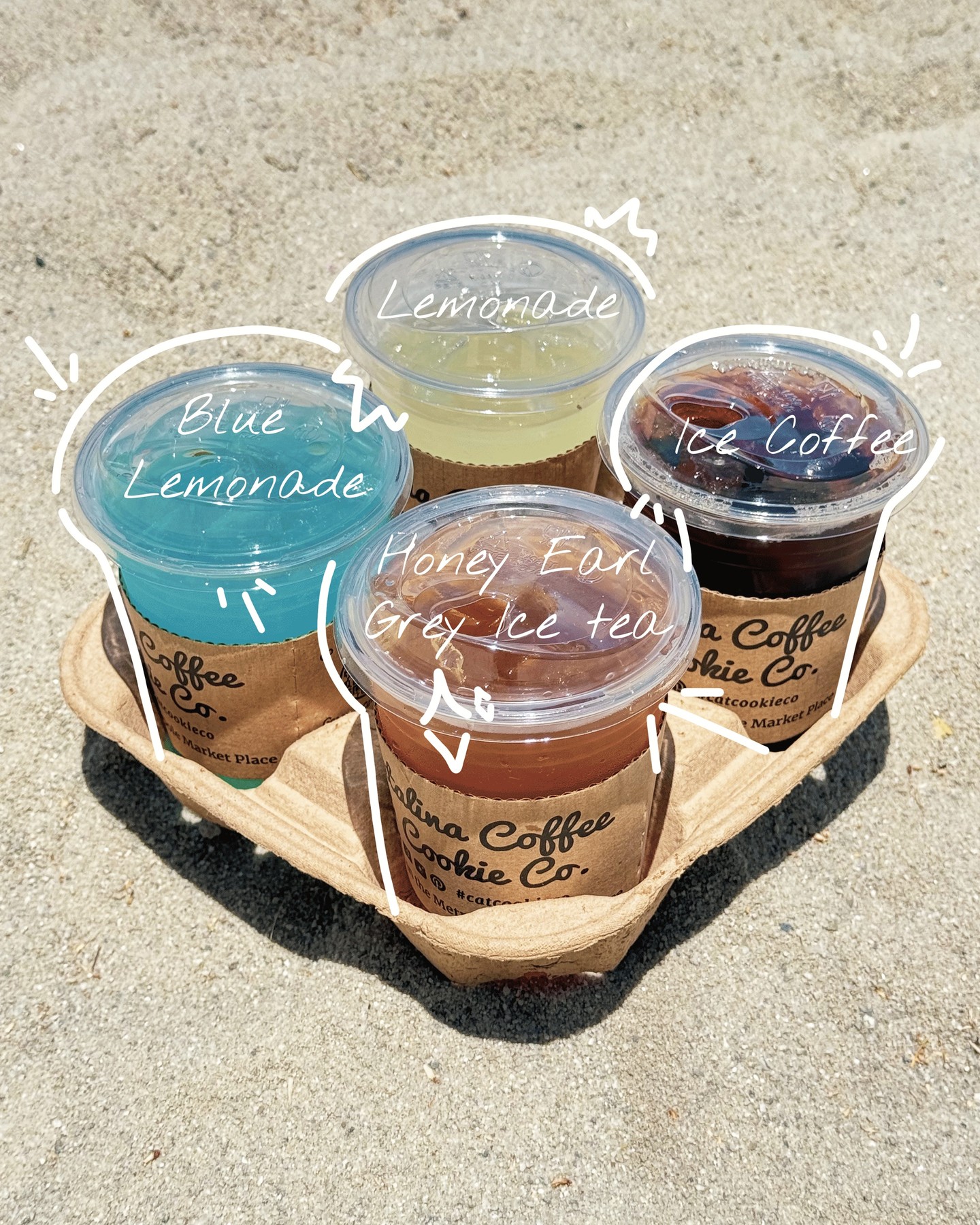 Beach day essentials:
✔️ Sunshine
✔️ Ocean
✔️ An ice-cold drink.
Whether you're craving something refreshing, citrusy,
or your daily coffee fix, we've got you covered.
Which one are you picking first? 👇