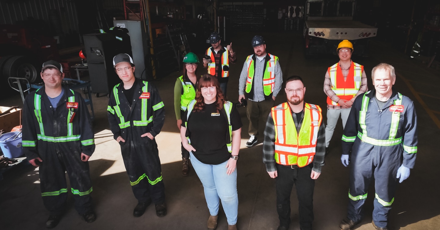 Behind every haul is a team that keeps Atlantic Tiltload moving.
A few of our incredible team members captured during the filming of “This Is My Trade,” courtesy of the @nsapprenticeship.
We’re proud to support the skilled trades and even prouder of the people who represent Atlantic Tiltload every day through their hard work, dedication, and craftsmanship. Thank you to the NS Apprenticeship Agency for highlighting the rewarding careers that keep our industry moving!
#AtlanticTiltload #ThisIsMyTrade #SkilledTrades #NSApprenticeshipAgency