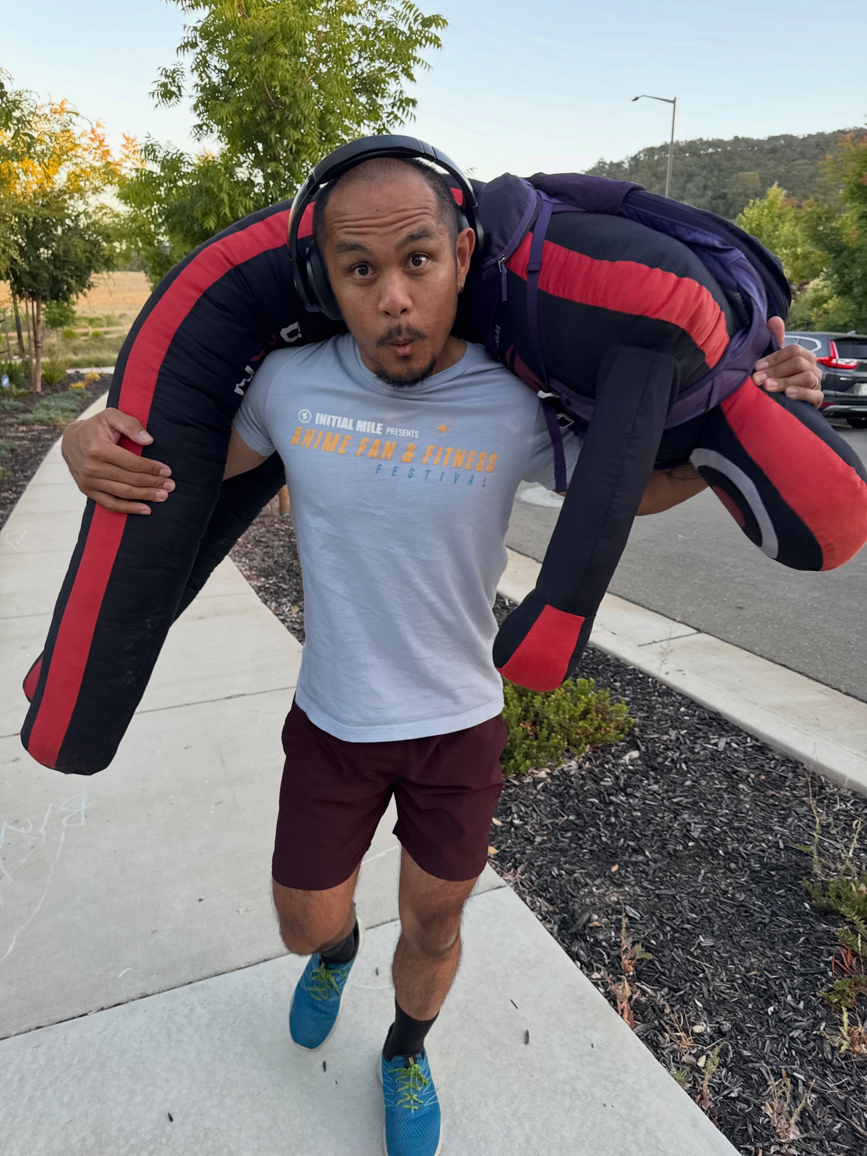 Striker The Dummy ready to make its return to the Second Annual Anime Fan and Fitness Festival for our Fandom Anime Quest! Six anime inspired challenges. Move at your own pace. Earn your badge. Register for free on Event Brite. Limited badges. Link in bio. #animefanandfitnessfestival #initialmile #fitnessfestival #animefestival #bayareaevents