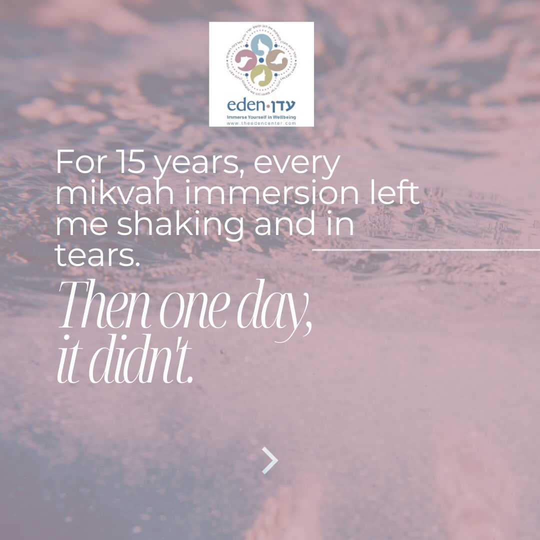 Sima Gleicher waited 15 years for a mikvah immersion to feel neutral. Not healed. Not resolved. Just neutral.
Her story is about trauma, halacha, and the rabbis and balaniot who hold enormous power in a woman’s most vulnerable moments — and what happens when they get it right, and when they don’t.
Read her full story on our blog (link in bio).
Sima is a trauma coach: ourstorywithin@gmail.com