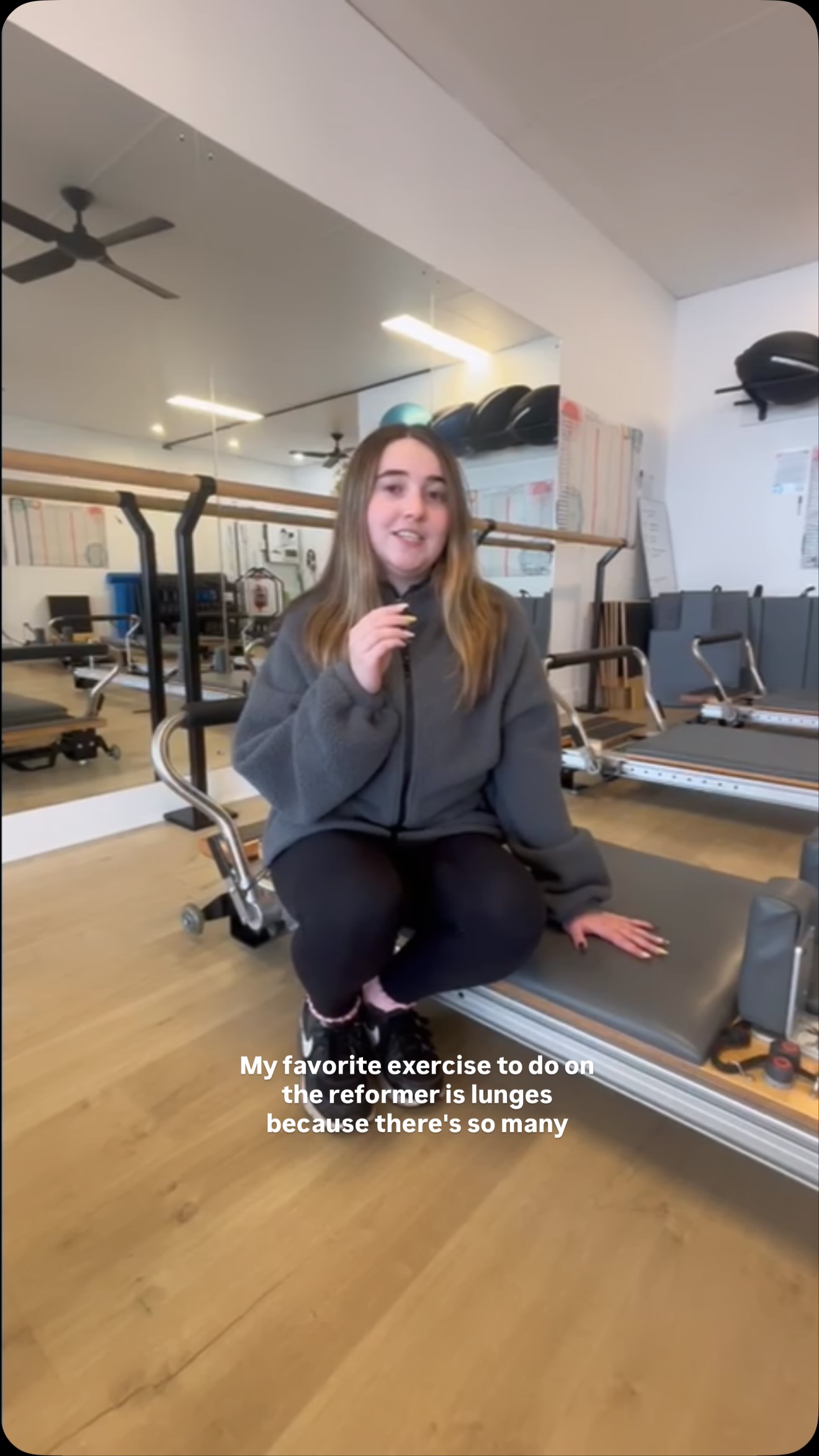 Charlie is one of the newer faces at Belle Movement but she has sure made a fast impact ✨
When we talk about finding joy through movement, the energy Charli brings to classes epitomises just that. Thank you for your joy and your love of our community!
If you haven’t book a Charli class yet, this is your sign 🪧