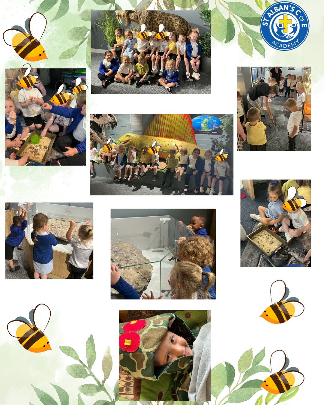 Our EYFS children had the absolute best time visiting Dudley Museum for their 'How to be a Dinosaur' experience. There is nothing quite like seeing the world through the eyes of a 3-year-old discovering a fossil for the first time. Understanding the world has never been so much fun!