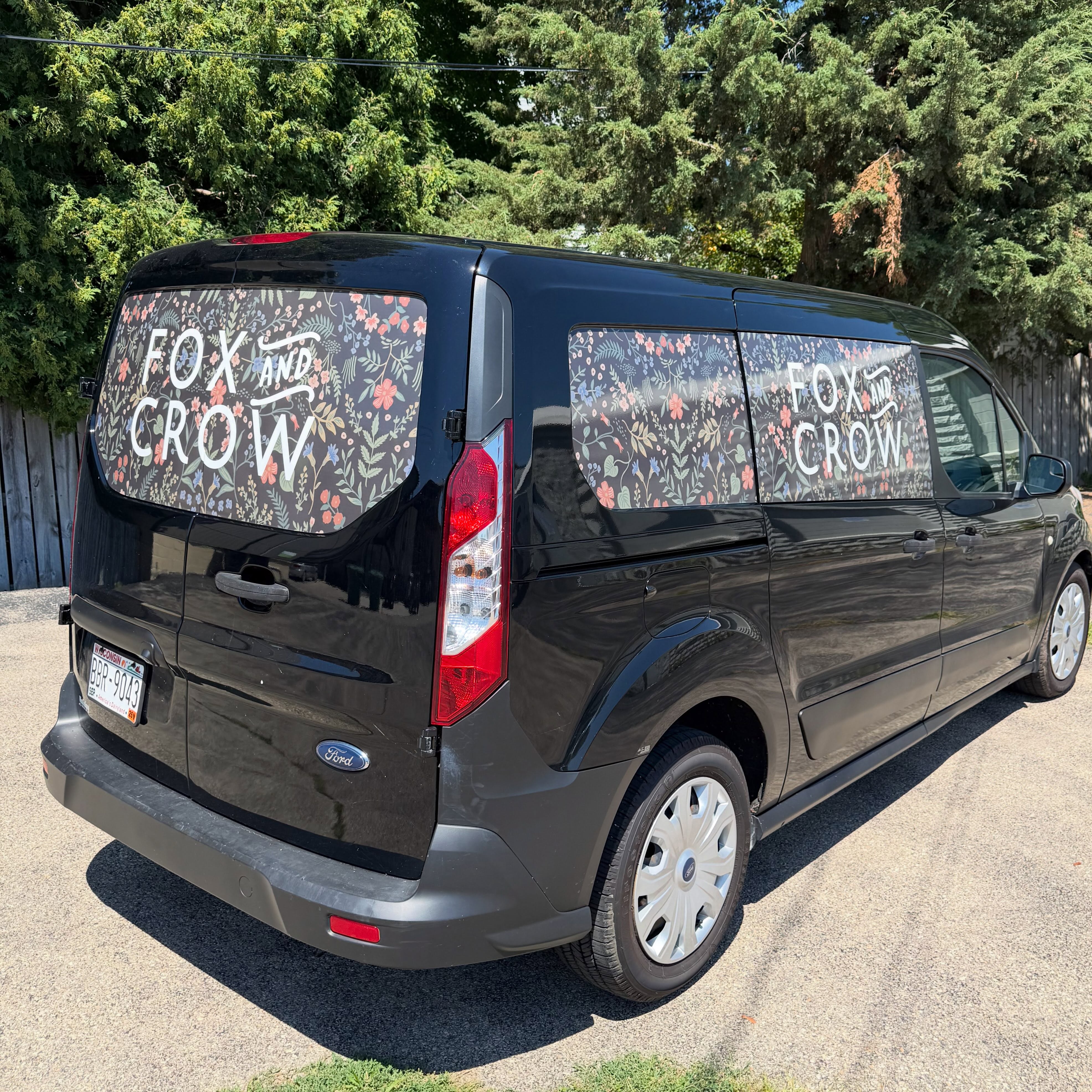 If you see this van scooping the loop in Oshkosh, try to remain calm. Just give them a call, get that reservation on the books and you can thank us later. Thank you @foxandcrowbistro for the opportunity to work together again!
.
.
.
#foxncrow #oshkoshwi #bluedesignco #wrapped #vanwrap