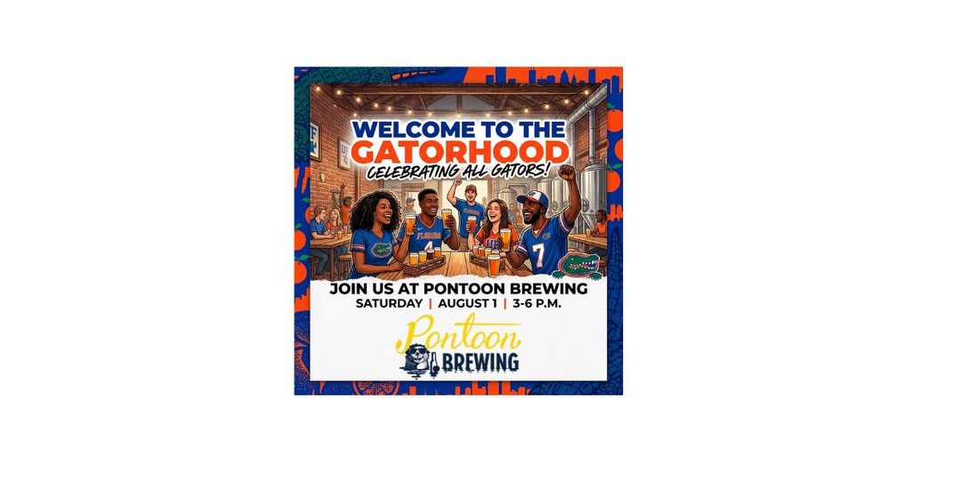 Calling all Atlanta Gators! 🐊🧡
Whether you’re a newly admitted baby Gator, a current student home for the summer, or a longtime alumnus, it’s time to connect! Join us for Welcome to the Gatorhood as we celebrate our local Gator community.
Where: Pontoon Brewing
When: Saturday, August 1 | 3:00 PM – 6:00 PM
Who: All former, current, and incoming UF students!
Come grab a cold brew (or perhaps a hard soda or a soft drink (non-alcoholic)) and swap stories, meet new friends, and help us welcome the newest generation of Gators to the ATL family.
#AtlantaGators #WelcomeToTheGatorhood #GoGators #GatorNation #UFAlumni #PontoonBrewing