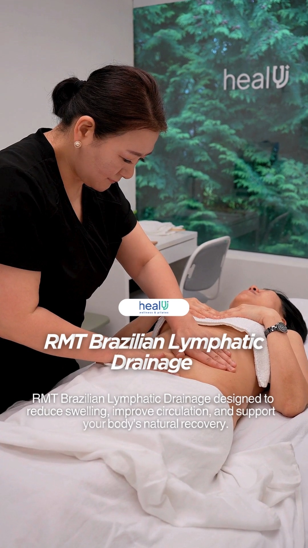 ✨ Feel lighter. Move better. Restore your natural flow.
Looking for a treatment that does more than relax your muscles?
Our RMT Brazilian Lymphatic Drainage is a specialized therapeutic treatment performed by a Registered Massage Therapist, combining Brazilian lymphatic drainage techniques with manual therapy, myofascial release, and gentle body sculpting techniques to support your body's natural healing process.
Who can benefit?
This treatment may be beneficial for those experiencing:
💧 Water retention or swelling
🌿 Bloating or a heavy feeling in the body
🦵 Poor circulation or prolonged sitting/standing
🏃 Exercise recovery and muscle fatigue
✈️ Post-travel fluid retention
✨ Clients looking for gentle body contouring and overall wellness support
Benefits
✔️ Supports healthy lymphatic circulation
✔️ Helps reduce swelling and fluid retention
✔️ Promotes relaxation and nervous system regulation
✔️ Encourages healthy circulation and tissue recovery
✔️ May improve feelings of lightness and mobility
✔️ Supports digestion and overall well-being
How is it different from a regular massage?
Unlike a traditional massage, which primarily focuses on relieving muscle tension through deeper pressure, Brazilian Lymphatic Drainage uses gentle, rhythmic techniques to stimulate the lymphatic system. The goal is to encourage healthy fluid movement, reduce swelling, improve circulation, and support the body's natural detoxification processes while providing a sculpted, refreshed feeling.
Every treatment is personalized by Christee Yoo, Registered Massage Therapist, to match your individual needs and wellness goals.
📍 HealU+ Wellness & Pilates
3041 Anson Ave #202, Coquitlam, BC
📞 Book your 60-minute RMT Brazilian Lymphatic Drainage appointment today.
#HealUPlus #BrazilianLymphaticDrainage #LymphaticDrainage #RMT #RegisteredMassageTherapist #MassageTherapy #Wellness #BodyRecovery #ReduceSwelling #ImproveCirculation #MyofascialRelease #Coquitlam #TriCitiesBC #HealthyLiving #SelfCare