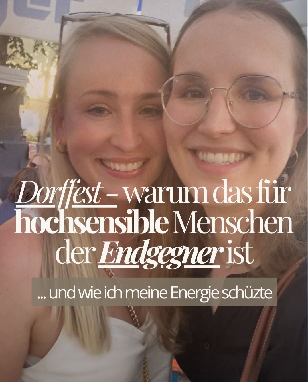 Am Wochenende war bei uns ein Fest im Dorf. Endgegner für hochsensible Menschen. 🫣
Denn Menschenmengen sind für mein System eigentlich die Hölle. Aber ich lasse mich nicht mehr von meiner sensiblen Seite kleinhalten. Ich gehe trotzdem. Für mich und meine Familie.
Aber nicht mehr so wie früher – wo ich danach wochenlang platt war. Heute bereite ich mich vor. Lass mich dir meine wichtigsten Tipps ans Herz legen. 🌙
Welchen Tipp nimmst du dir mit? Und sag mir: Wo ist es für dich am schlimmsten – Dorffest, Familienfeier oder Supermarkt?
🌞➡️Wenn du wissen willst, wie du deine Hochsensibilität wieder als Magie siehst - dann sei in meinem 5 Tage Telegram Kurs für nur 27€ mit dabei. Kommentiere MAGIE und ich sende dir den Link zum Kurs.
