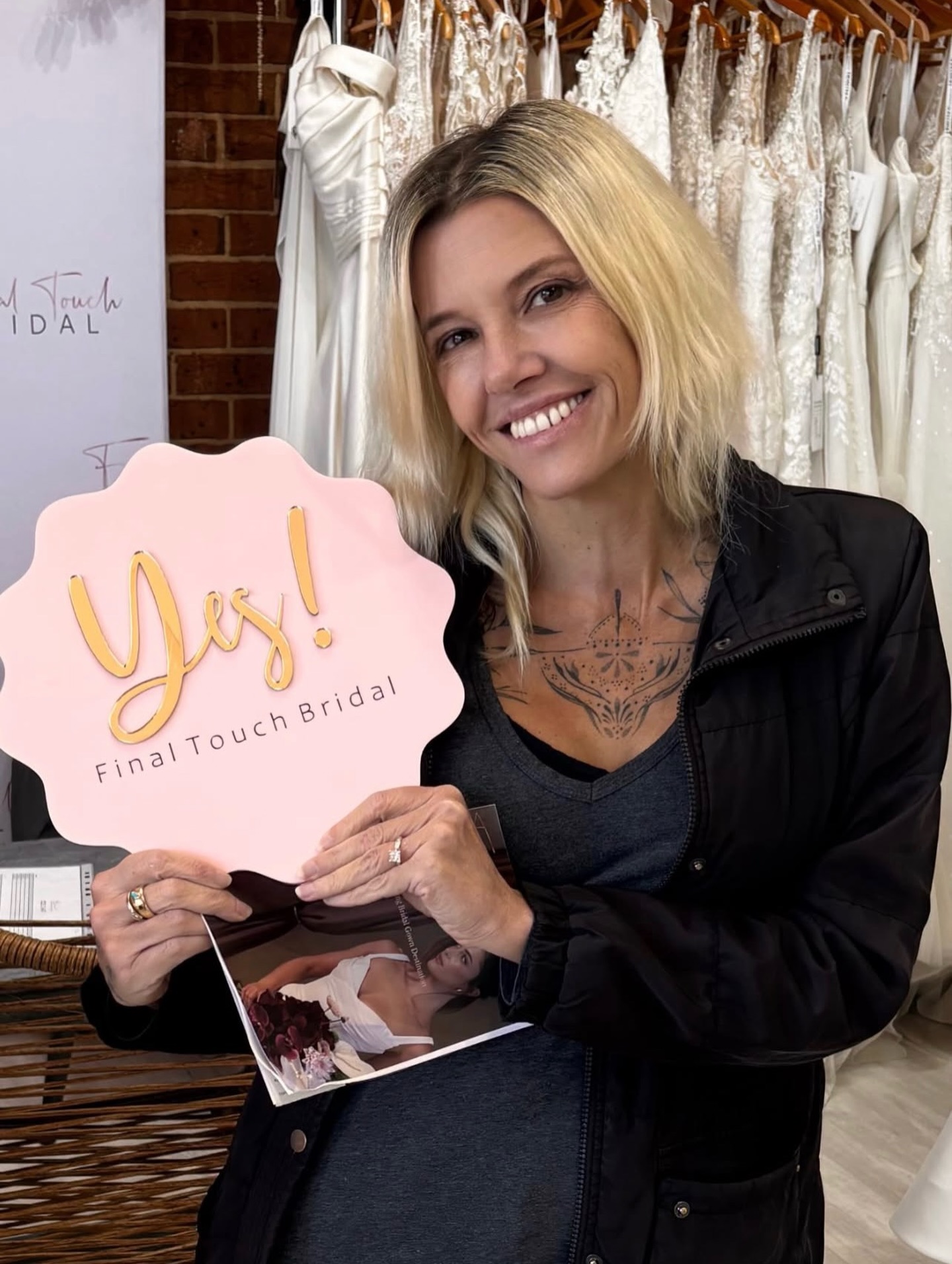 Yes moments 👗
One of my favourite parts is watching our service benefit you along your wedding dress journey seeing our brides at ease with the process.
#sayyestothedress #finaltouchbridal #centralcoastwedding #centralcoastbride #weddingdressshopping