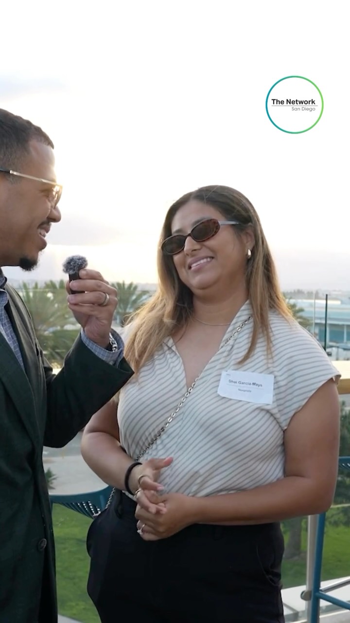 What is one skill that matters more than most realize?
Listen to our member Shai Garcia-Mays with Home of Guiding Hands @homeofguidinghands and follow The Network San Diego for more conversations like this.
Link in bio to grab a ticket to our next event on July 29th!
🎤 @mrdominiccruz 🎥 @dioncio_miguel
#SanDiegoNetworking #NetworkingCommunity #ProfessionalGrowth #BuildYourNetwork
