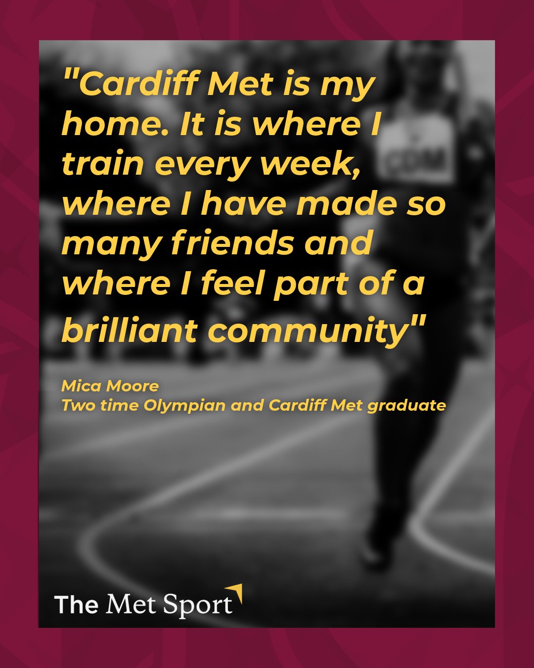 "I would not have been able to achieve what I have in sport without Cardiff Met’s backing"
Cardiff Met alumna Mica Moore announces retirement from international bobsleigh.
Two-time Winter Olympian and former Cardiff Met athlete Mica Moore has announced her retirement from international bobsleigh, bringing an extraordinary decade-long journey across two sports and two nations to a close.
Read more > The Met Sport (Link in Bio)
______________________
Cyn-fyfyriwr Met Caerdydd, Mica Moore, yn cyhoeddi ymddeoliad o bobsleigh rhyngwladol.
Mae Mica Moore, a fu ddwywaith yn Olympaidd y Gaeaf ac a gyn-athletwraig Met Caerdydd, wedi cyhoeddi ei bod hi’n ymddeol o bobsleigh rhyngwladol, gan ddod â thaith ryfeddol a barodd ddegawd ar draws dwy gamp a dwy genedl i ben.
Darllenwch fwy > > The Met Sport (Dolen yn y Bio)
#TheMetSport #CardiffMet