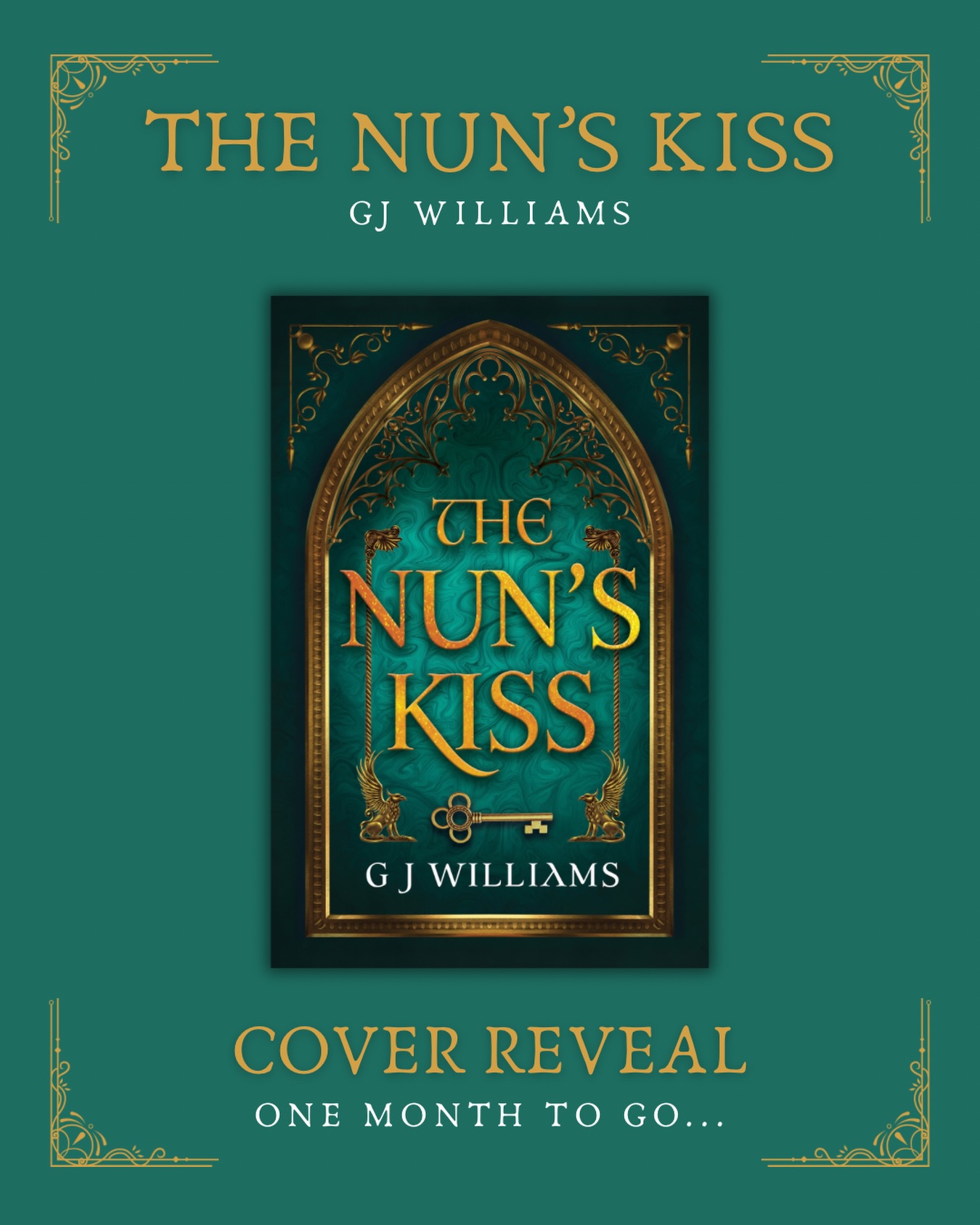 Only one month to go… pre-order book one in the Gawain Mysteries series now 🔮
#TheNunsKiss #GawainMysteries #GJWilliams #TudorRoseMurdersSeries #TheConjurorsApprentice