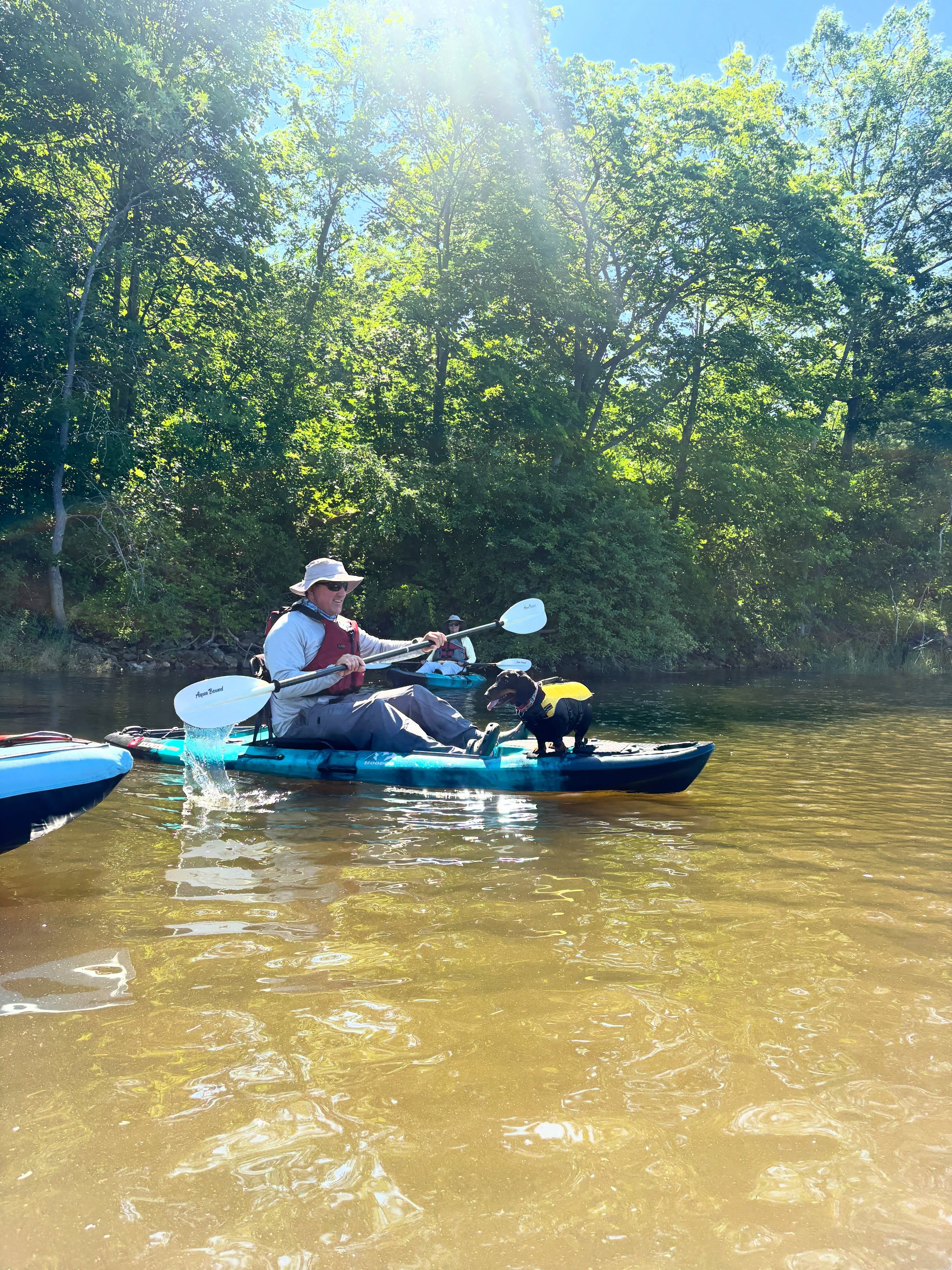 We had a blast paddling the lower St. George River this weekend at our second annual Pizza and Paddling event with @st_george_pizza! 💚🍕🛶
Thank you to everyone - and all the dogs - that joined us for this sunny, summery paddle in Warren.
Missed out on this paddle, but want to get in the water? Join us for two more upcoming paddles:
🦆 Birding Paddle with @fbcmaine
📆 Sunday, July 19
⏰ 2pm-4pm
🪺 SEED Community Paddle
🦋 Participate in Lihua Lei Farley’s project, SEED, by delivering one of her sculptures to the river on this group paddle
📆 Sunday, July 26
⏰ 8:30am-10:30am
Learn more about these upcoming paddle (and see our full event calendar) at georgesriver.org/events (🔗 visit the link in our bio)!
#georgesriverlandtrust #maine #mainepaddling #mainerivers #mainesummer