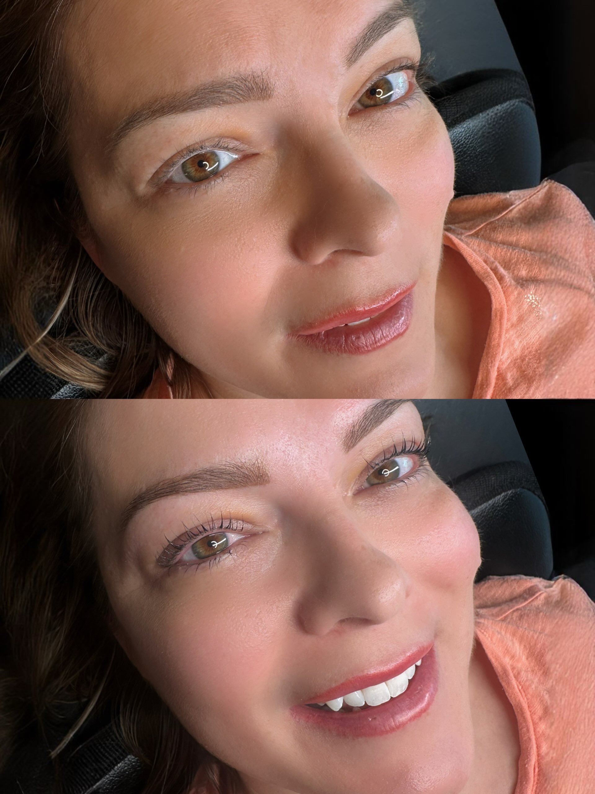 Her brows are healed from a refresh, lips TOO! And now for grand finale a LASH LIFT so she’s summer ready! Love seeing it all come together #lashliftyyc #lashesyyc #yyclashes #lashliftandtint