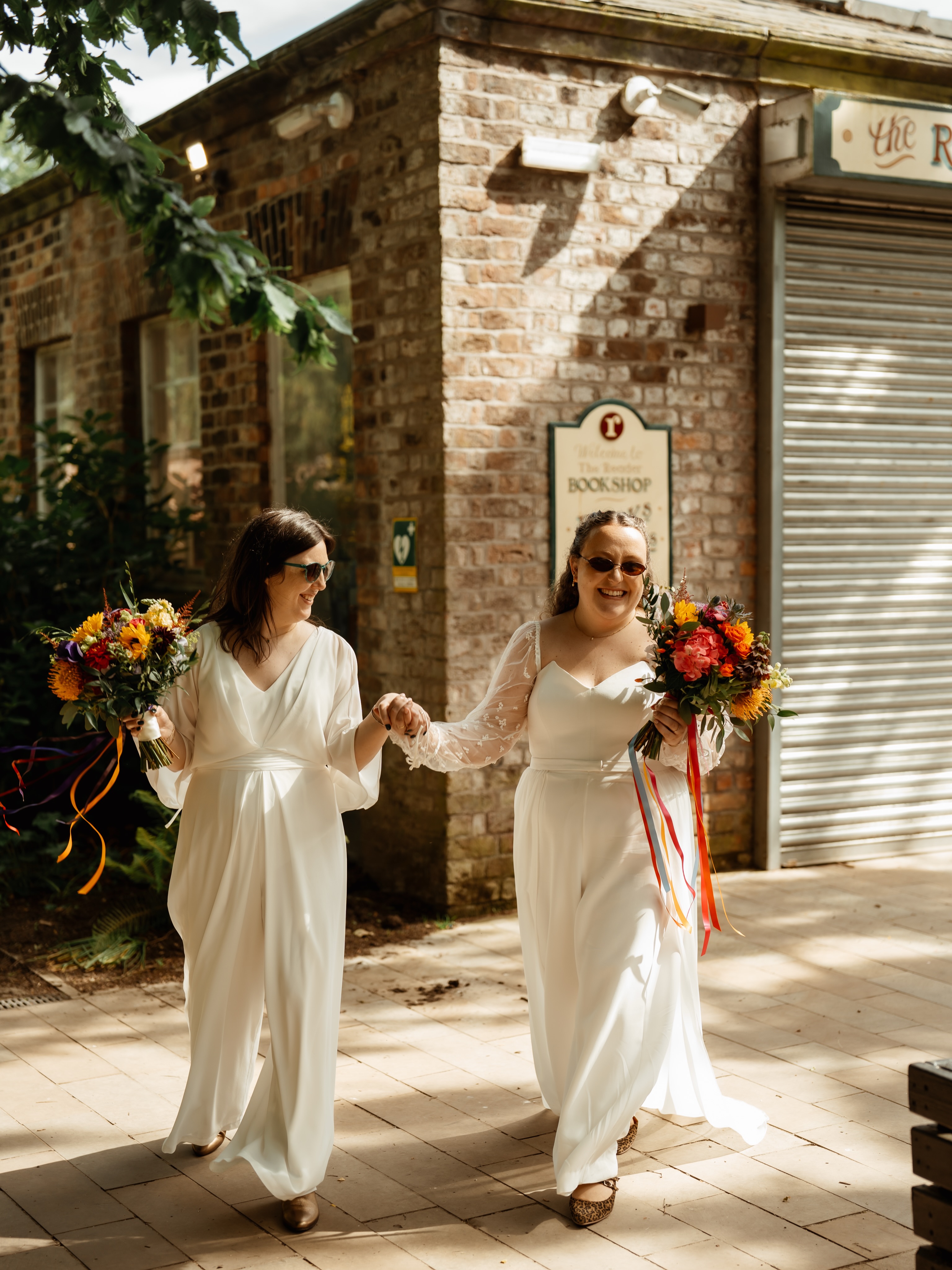 Sarah (she/her) & Alice (she/her) had a bloody beautiful garden party wedding at The Reader in Calderstones Park 🌿
A funny, endearing ceremony by one of our absolute faves @kickassgatherings - complete with a rose planting (because of COURSE 🌹), before the most epic confetti tunnel sent them off in a shower of colour!
To make sure they actually got to enjoy their day (radical concept, we know), we split their couple portraits into two mini sessions - straight after confetti while the joy was still fizzing, and again after dinner once the golden hour light was doing its thing. Honestly? We’re never going back. It’s the dreamiest way to do it and we are obsessed.
SUPPLIERS
Photo - @rebelloveclub_
Celebrant - @kickassgatherings
Flowers - @flower_design_events_lancs
HMUA - @orchidblush
DJ - @rave.thedate
#lgbtqwedding #lgbtqweddingphotographer #gardenpartywedding
LGBTQ+ Wedding Photographer | Garden Party Wedding | Wedding Inspiration